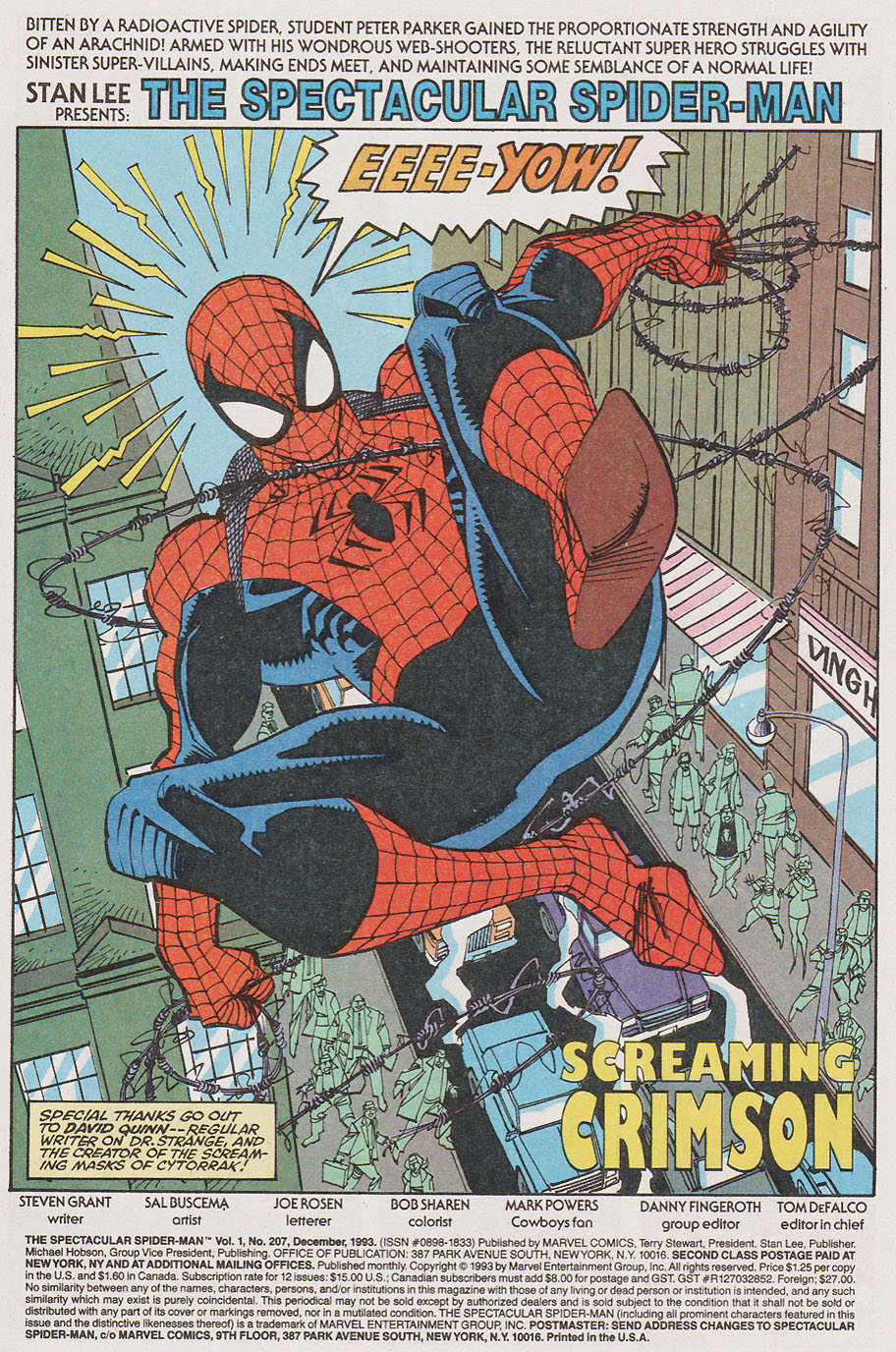 Read online The Spectacular Spider-Man (1976) comic -  Issue #207 - 2