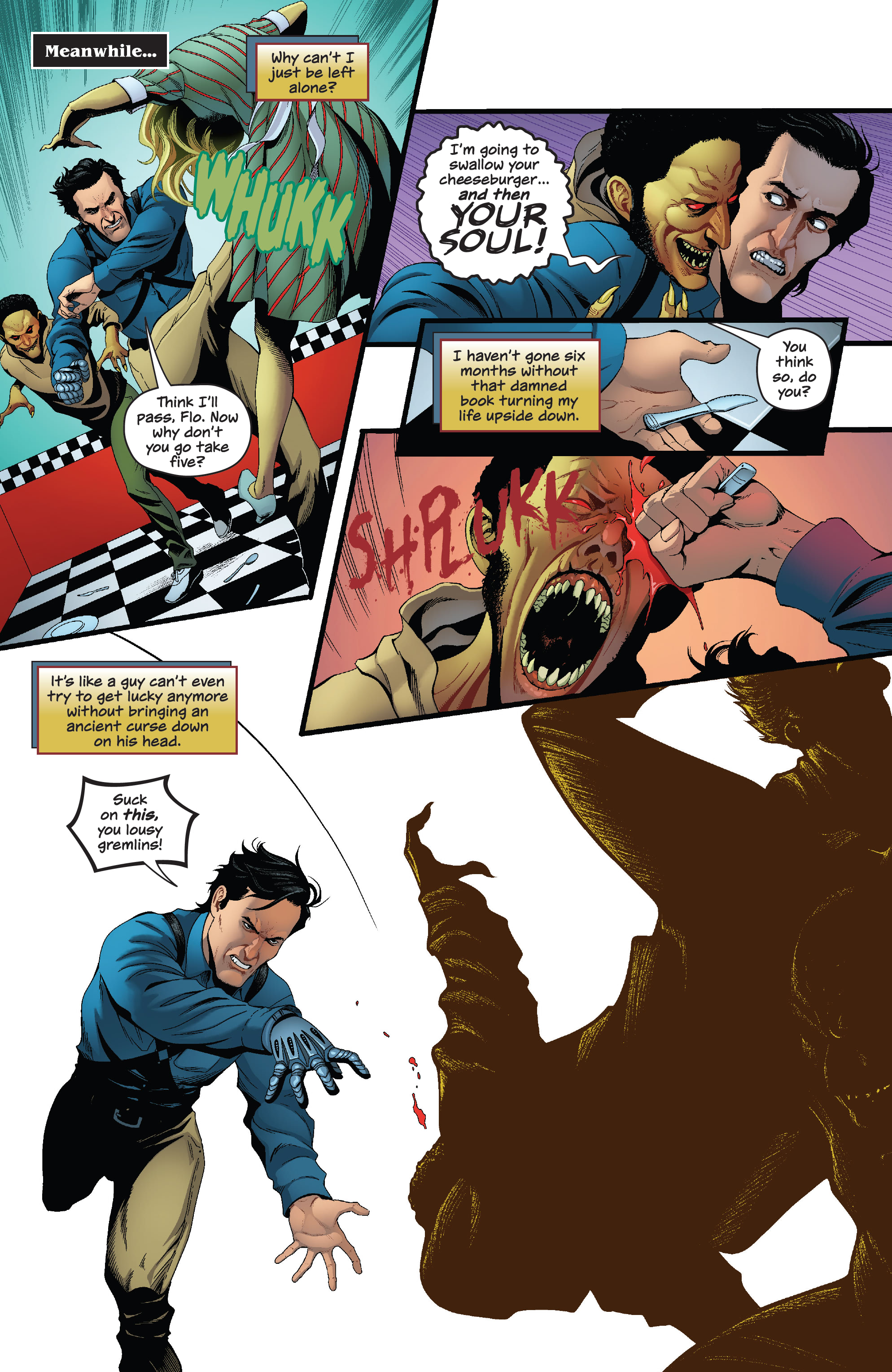 Read online Army of Darkness Vs. Reanimator: Necronomicon Rising comic -  Issue #1 - 20