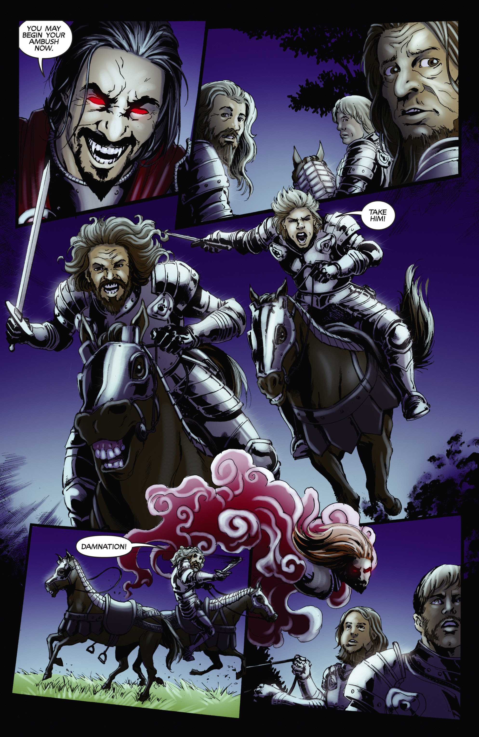 Read online Blood Queen Vs. Dracula comic -  Issue #2 - 20