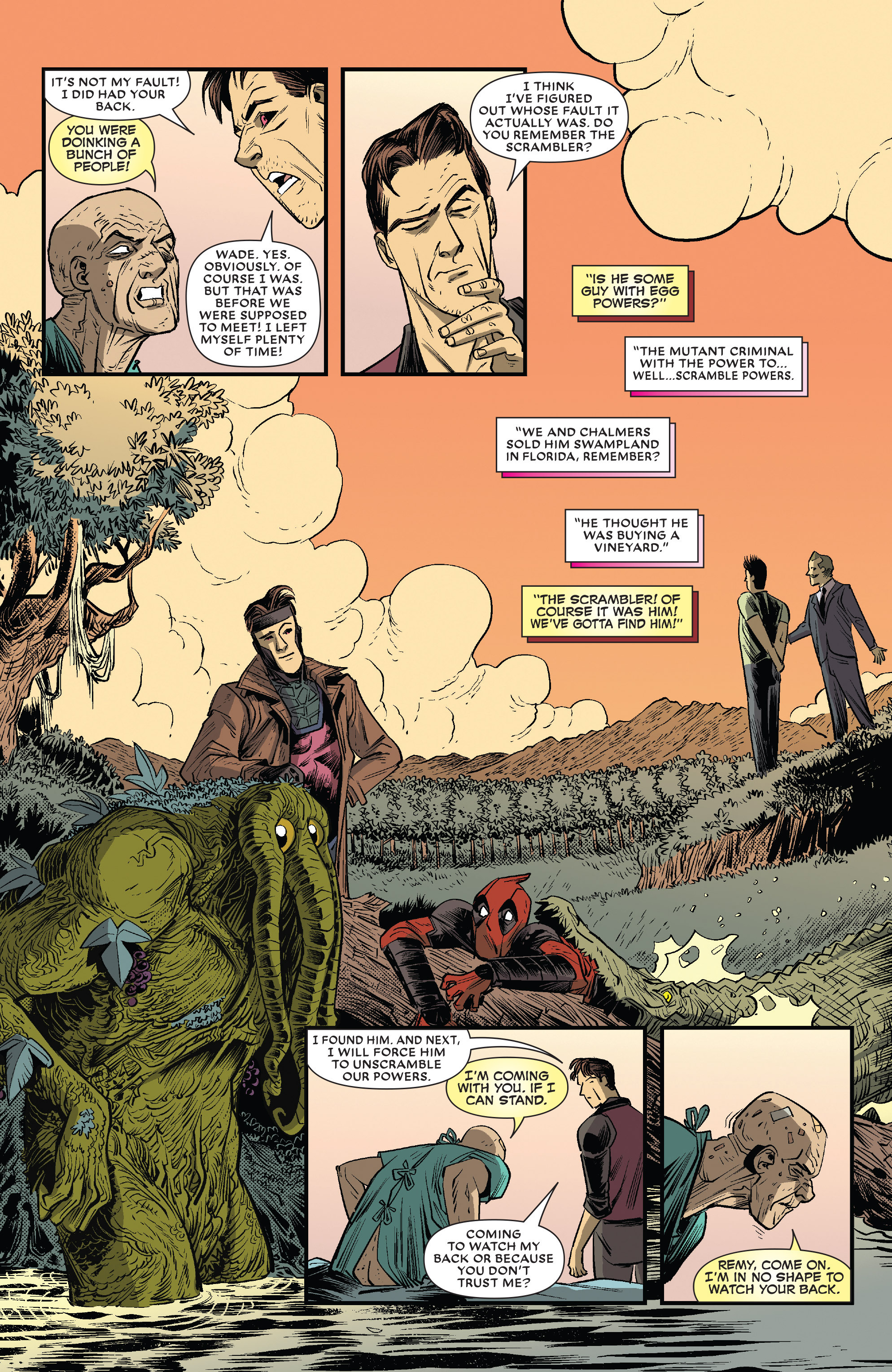 Read online Deadpool V Gambit comic -  Issue #3 - 16