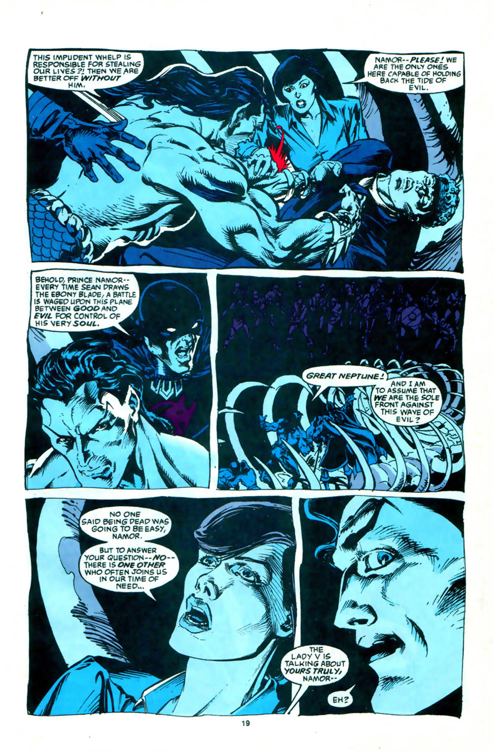 Read online Namor, The Sub-Mariner comic -  Issue #61 - 15