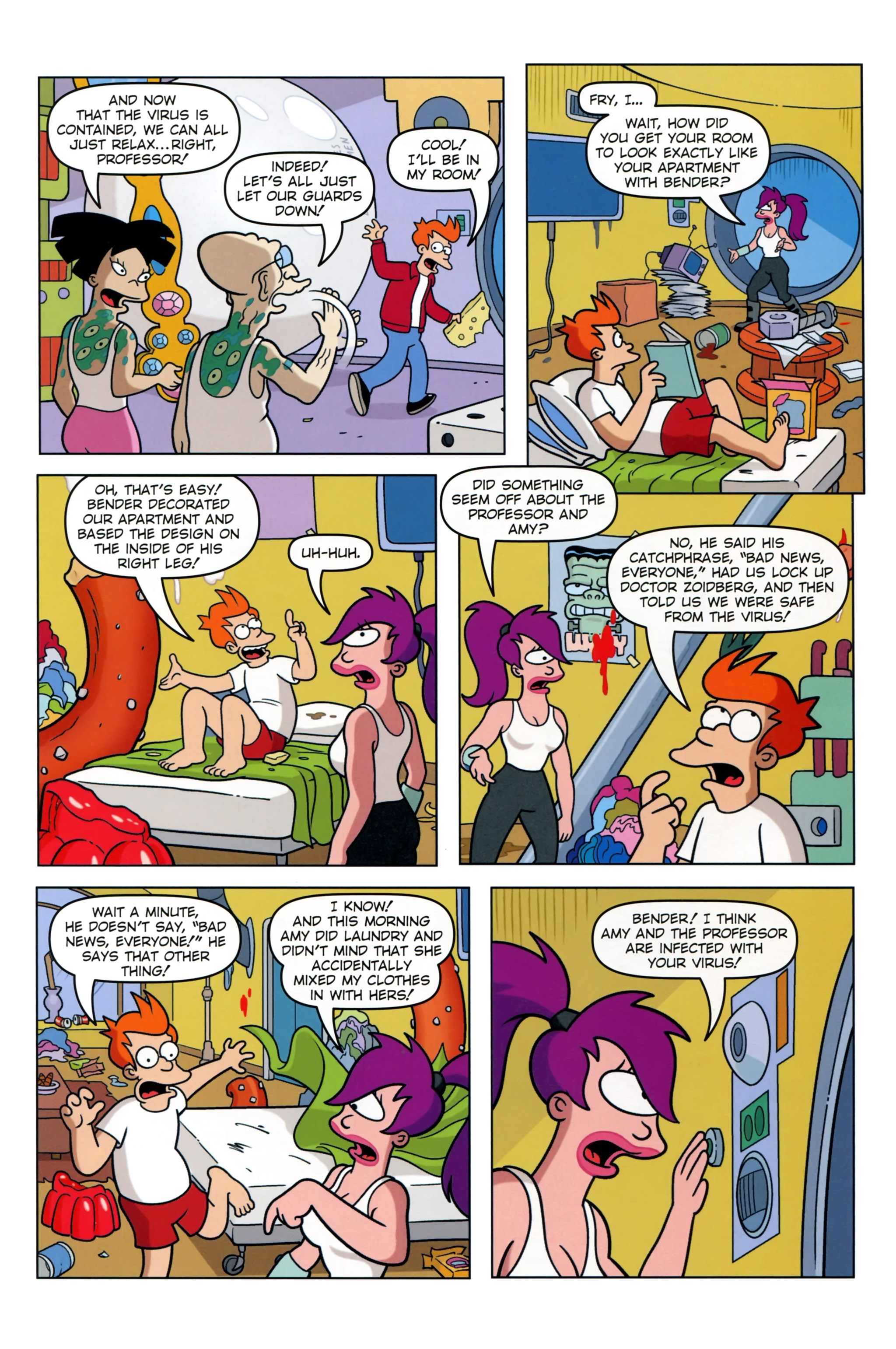 Read online Futurama Comics comic -  Issue #75 - 18