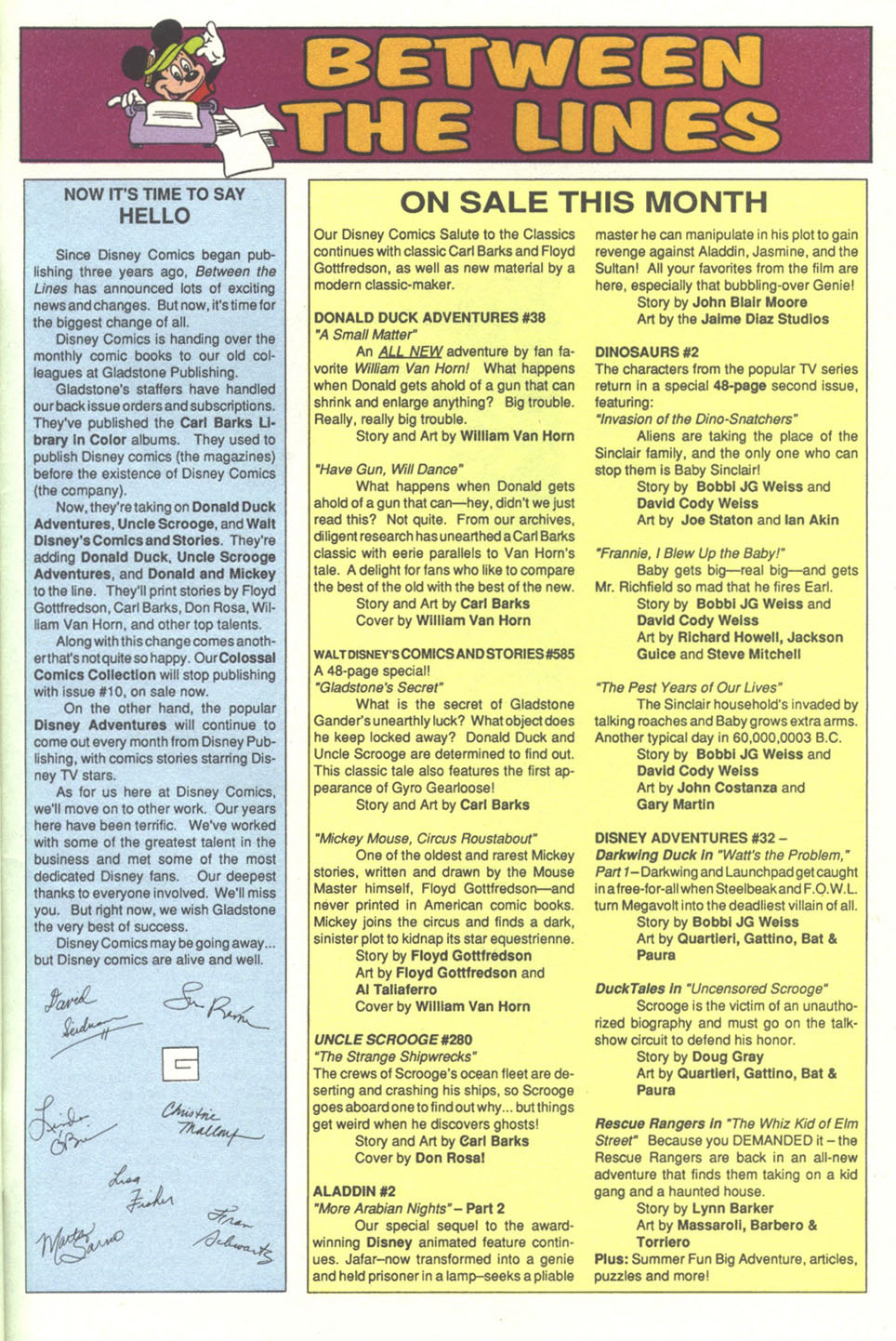 Walt Disney's Comics and Stories issue 585 - Page 44
