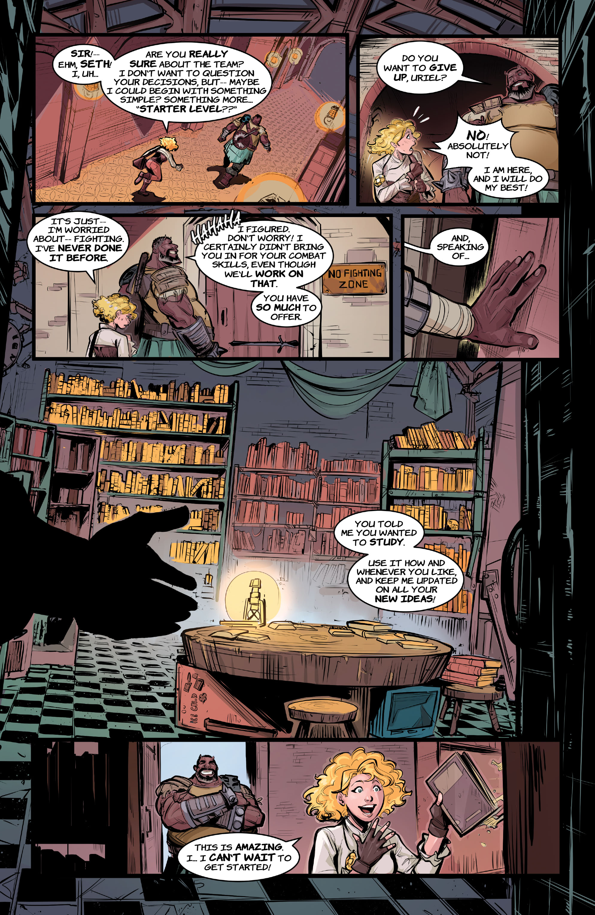 Read online The Least We Can Do comic -  Issue #1 - 18