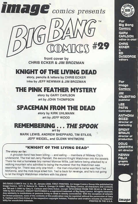 Read online Big Bang Comics comic -  Issue #29 - 2