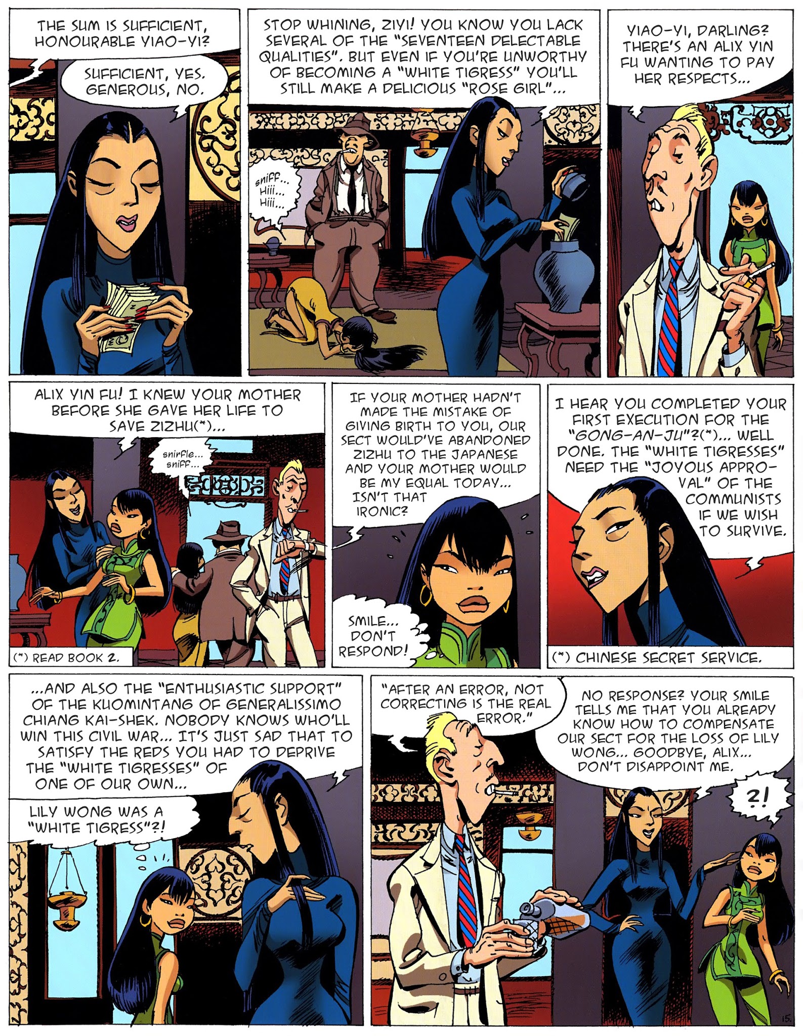 Read online Tigresse Blanche comic -  Issue #3 - 18