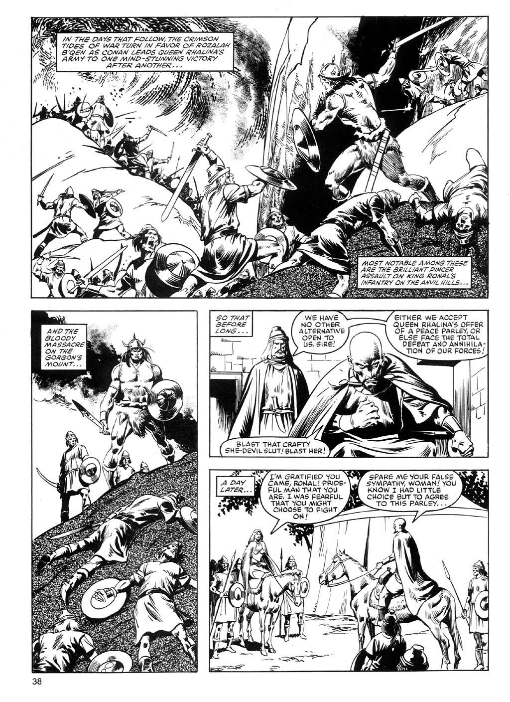 Read online The Savage Sword Of Conan comic -  Issue #91 - 37
