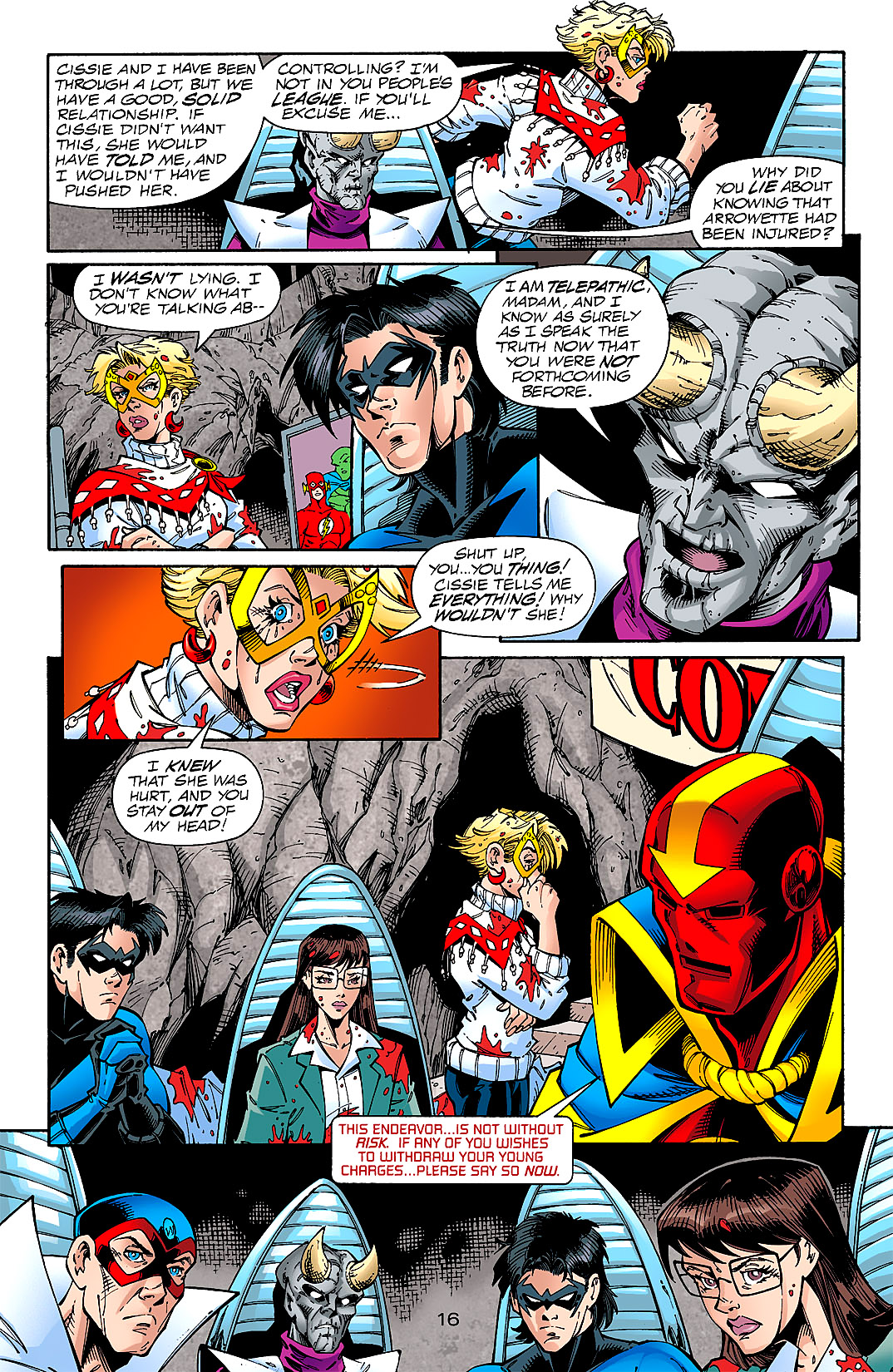 Read online Young Justice (1998) comic -  Issue #7 - 17