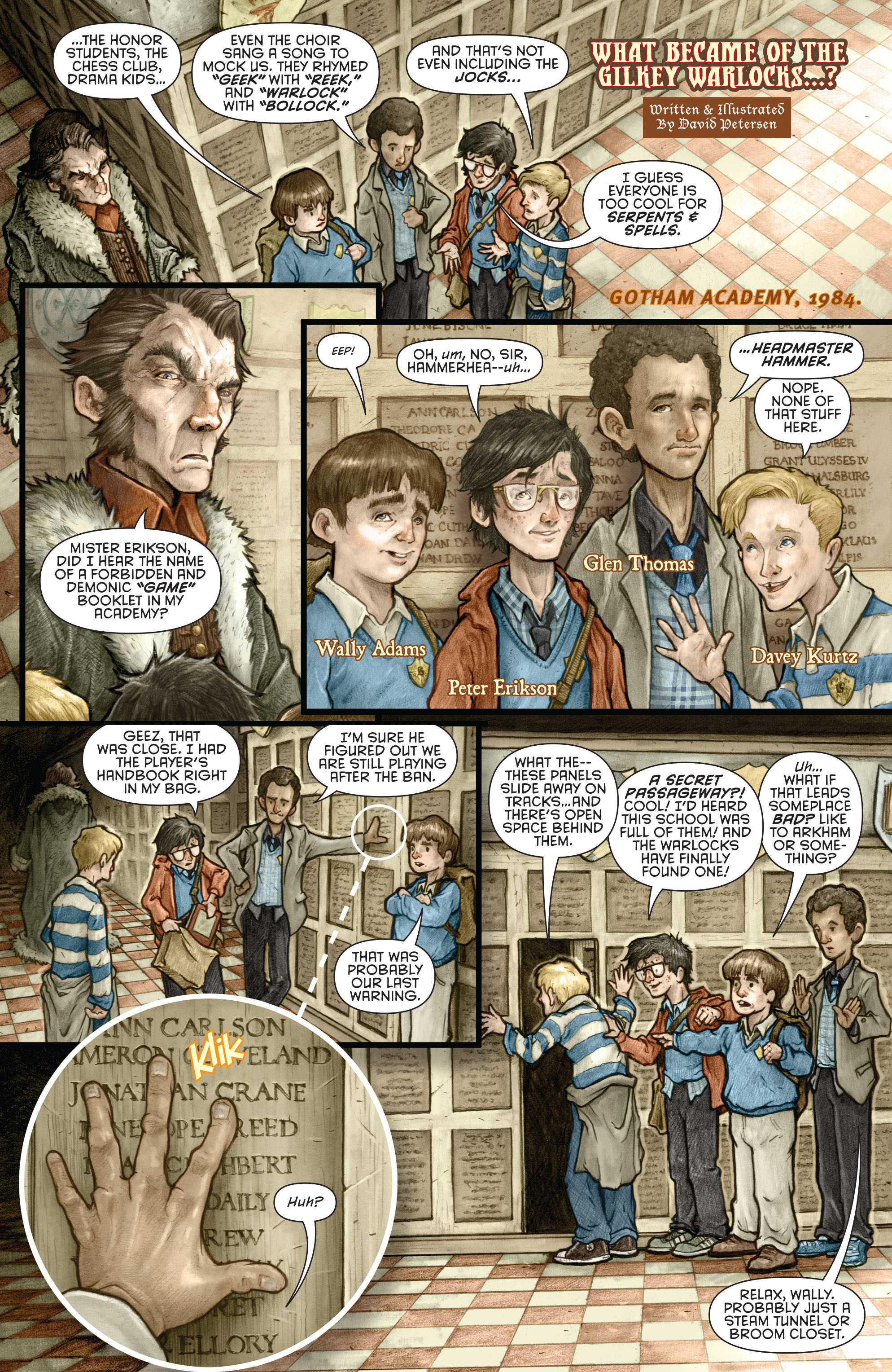 Read online Gotham Academy comic -  Issue #17 - 17