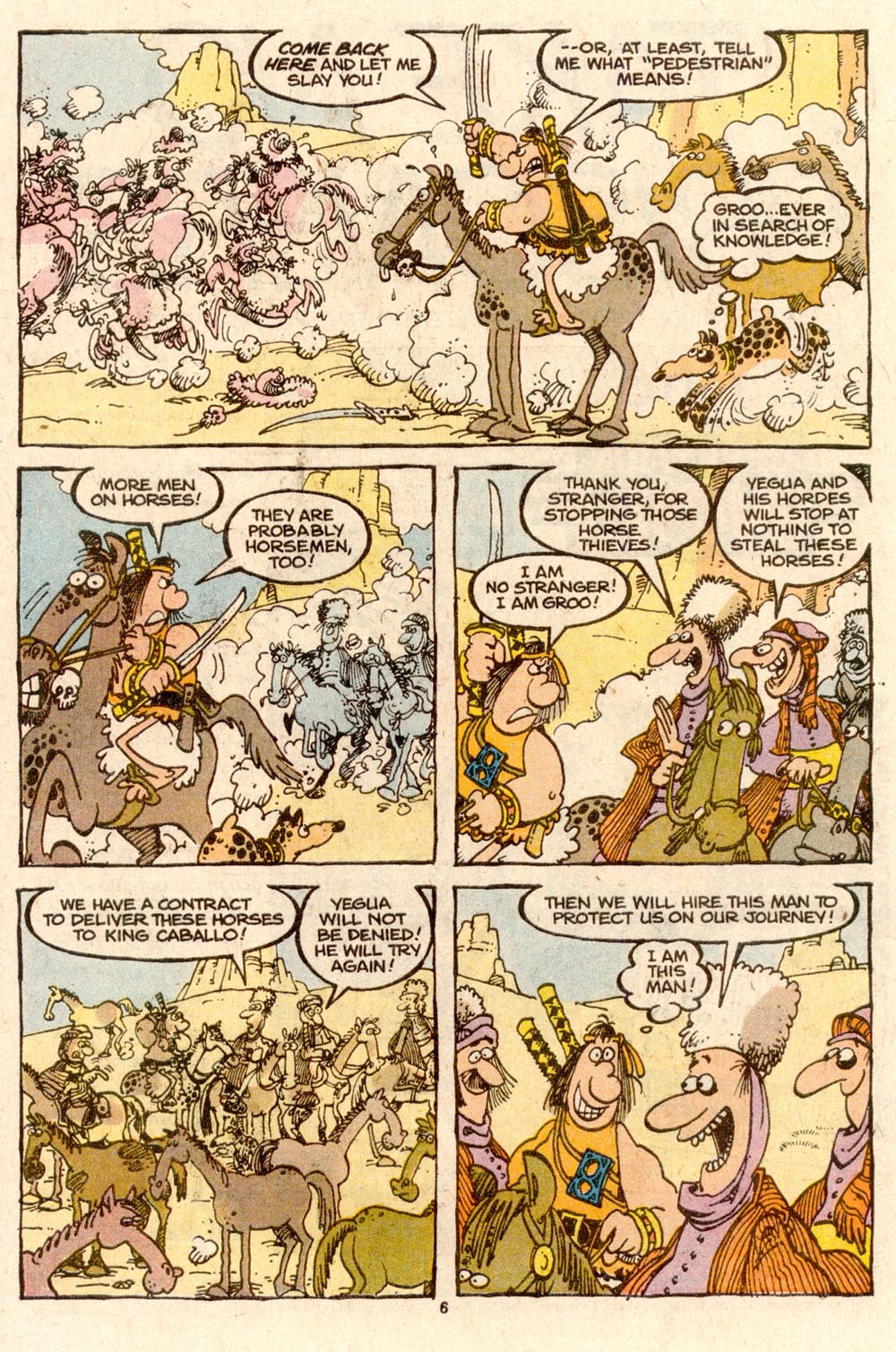 Read online Sergio Aragonés Groo the Wanderer comic -  Issue #61 - 6