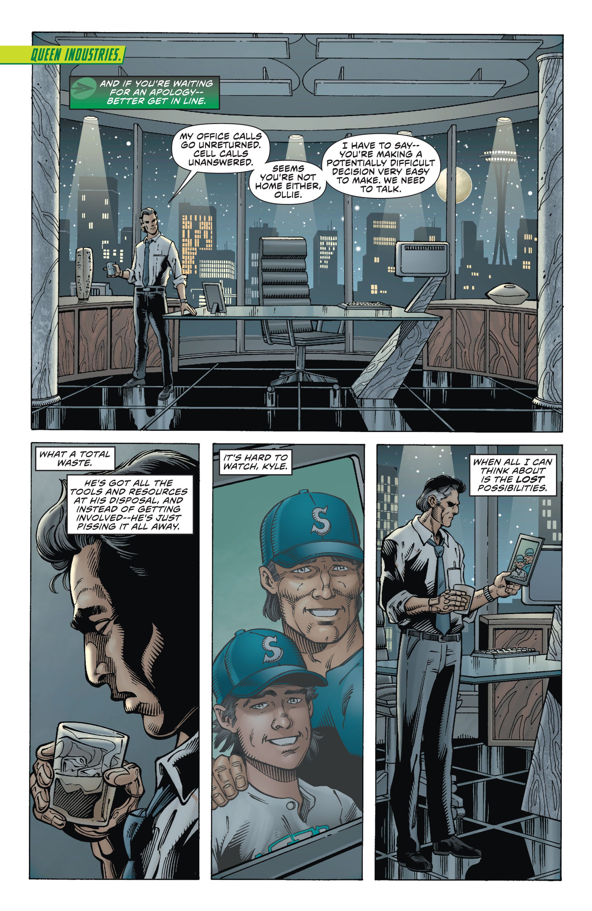Read online Green Arrow (2011) comic -  Issue #3 - 8