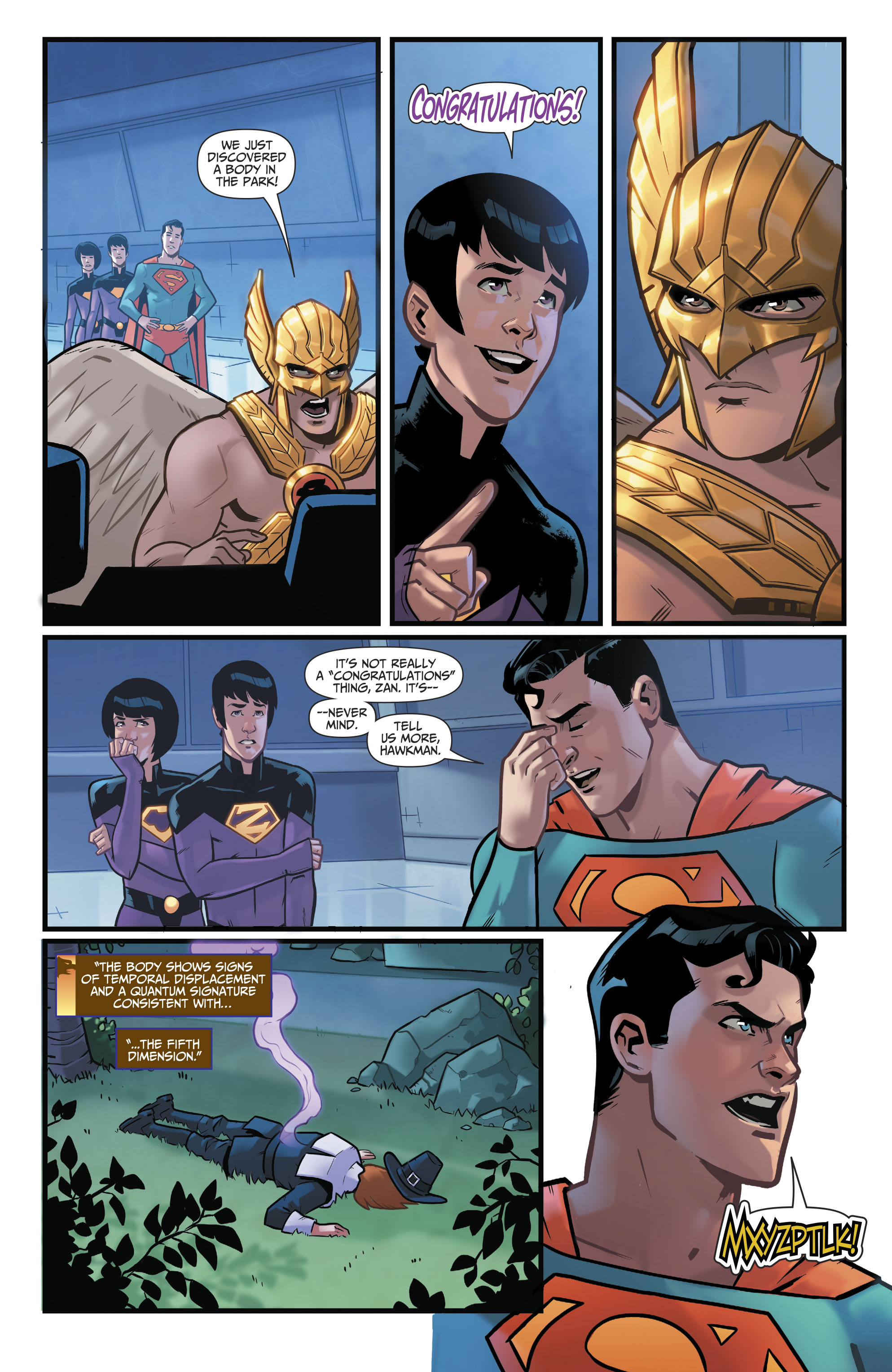 Read online Wonder Twins comic -  Issue #1 - 12