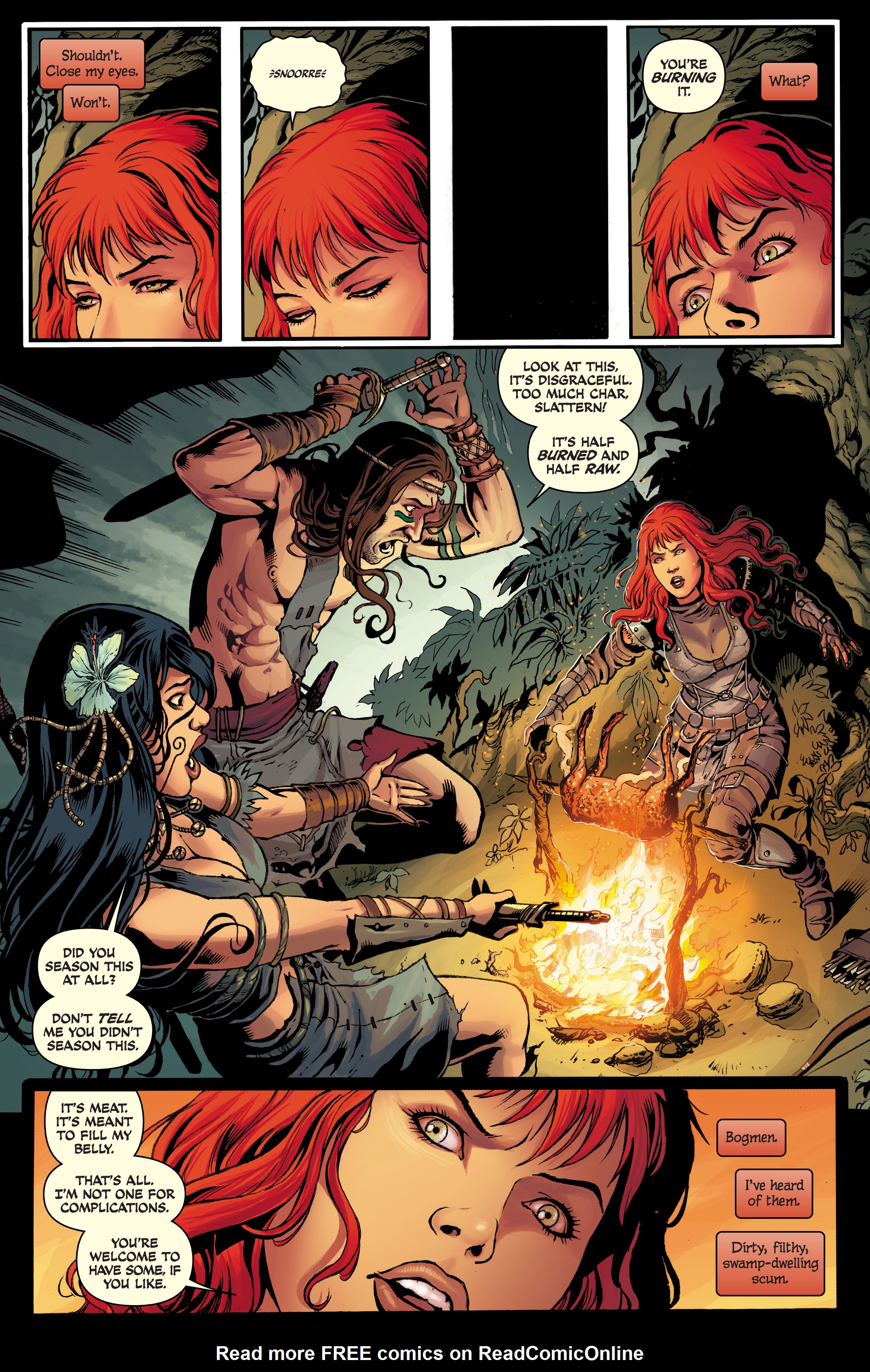 Read online Red Sonja (2013) comic -  Issue # _TPB Complete Gail Simone Red Sonja Omnibus (Part 2) - 52