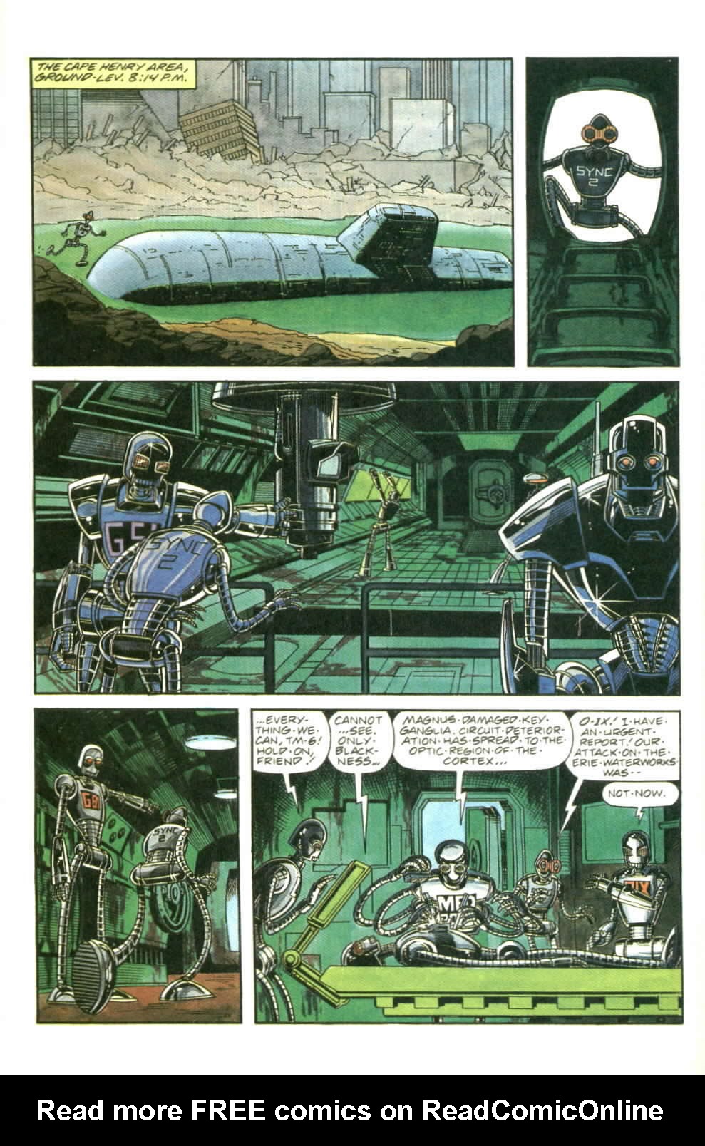 Read online Magnus Robot Fighter (1991) comic -  Issue #2 - 10
