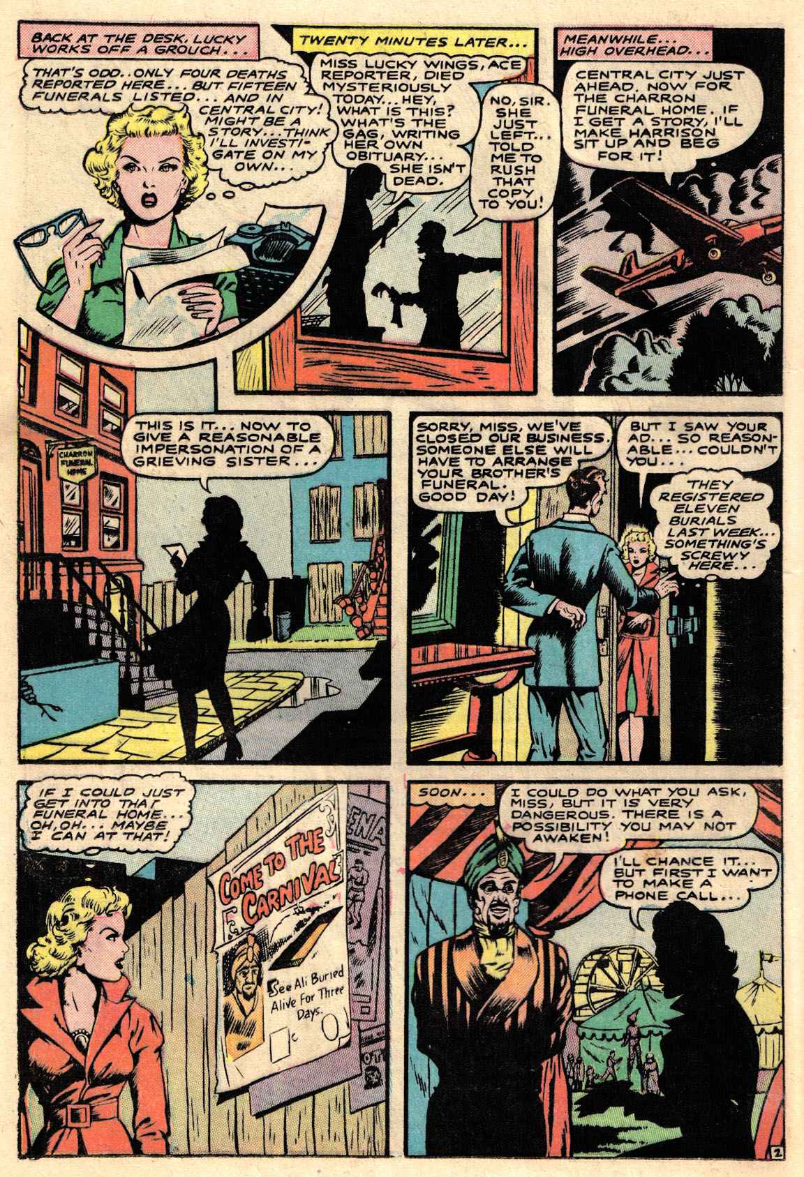 Read online Voodoo (1952) comic -  Issue #1 - 12