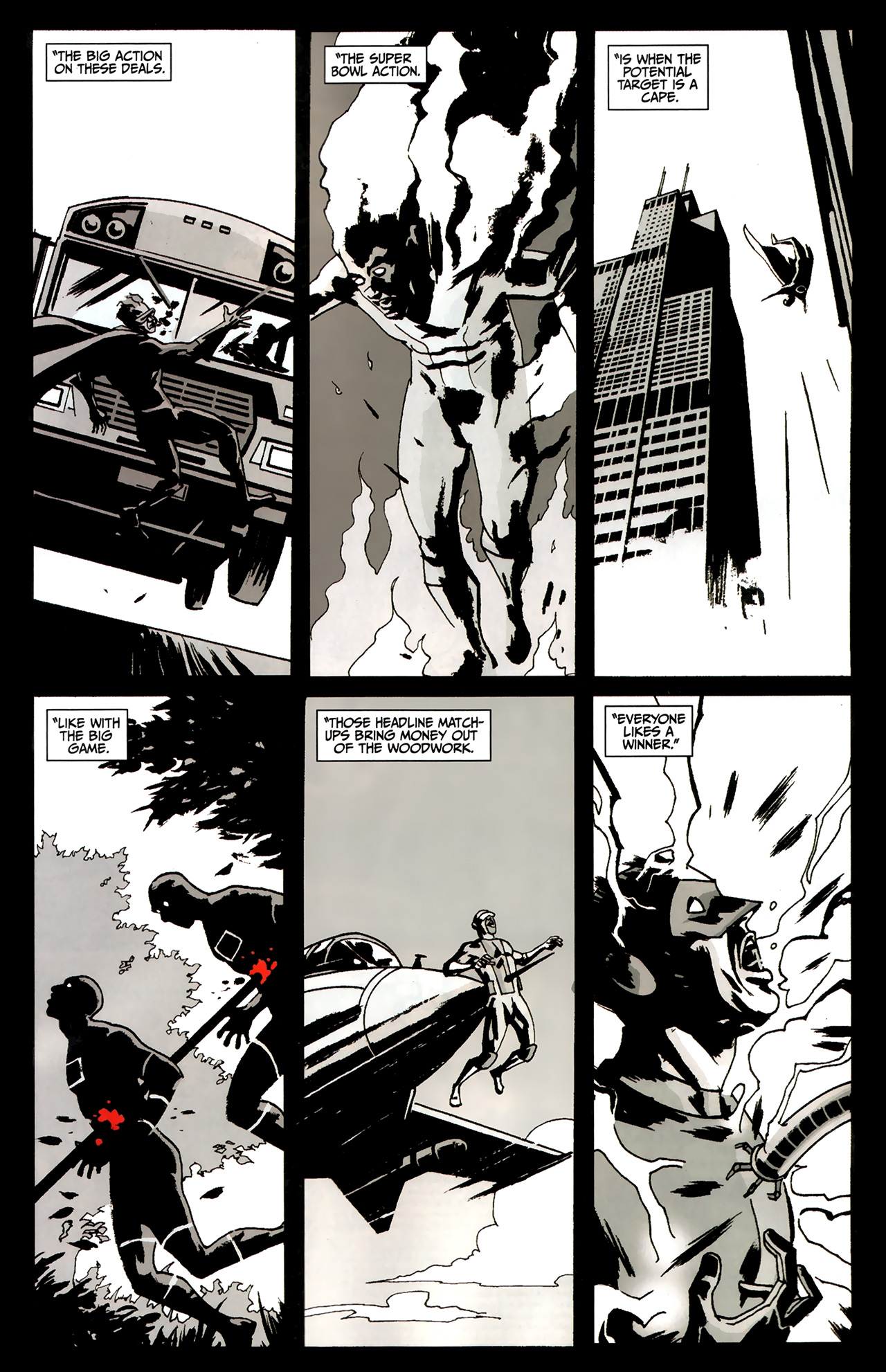 Read online Bullseye: Perfect Game comic -  Issue #1 - 12
