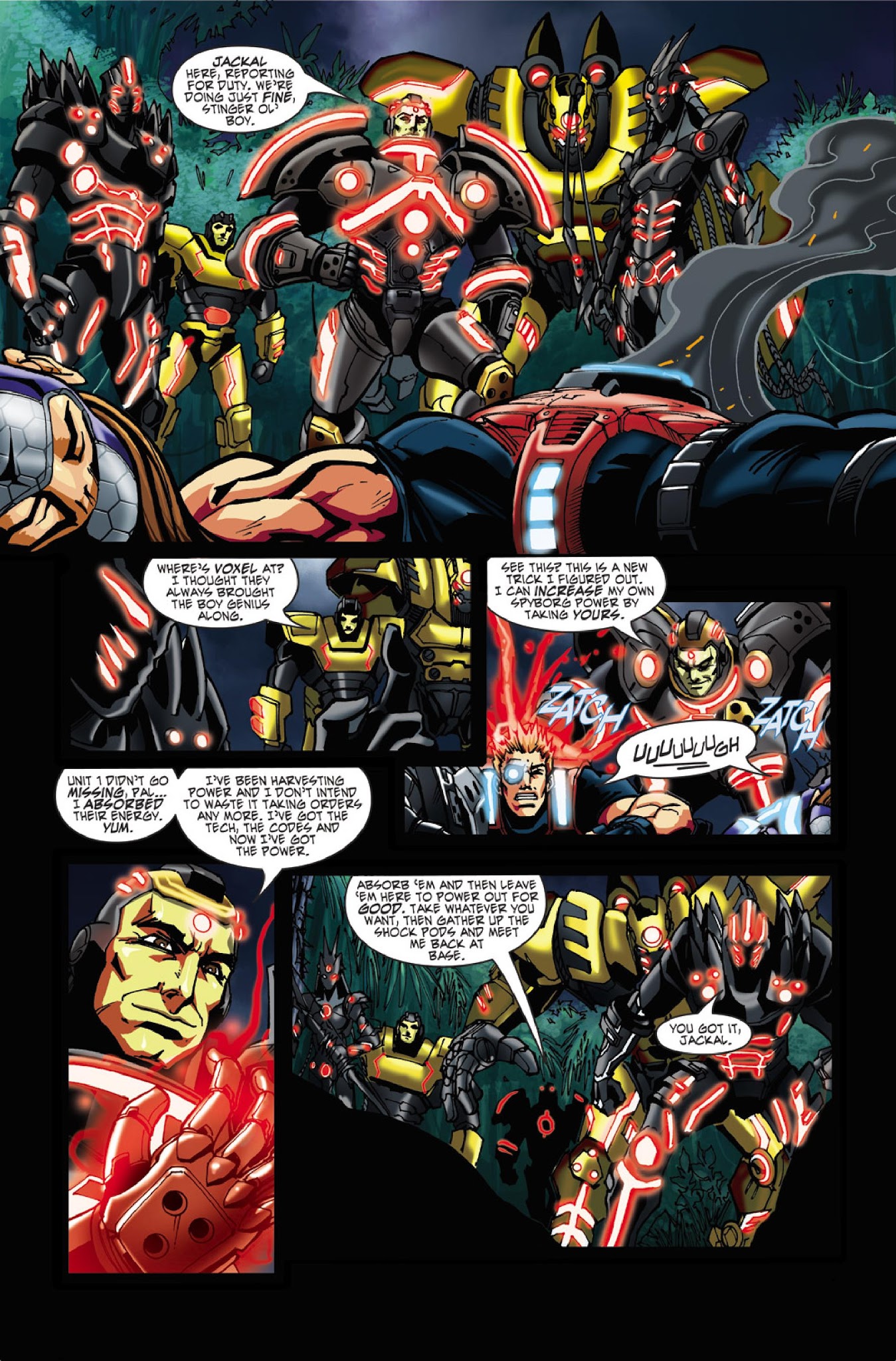 Read online Spyborgs comic -  Issue # Full - 10