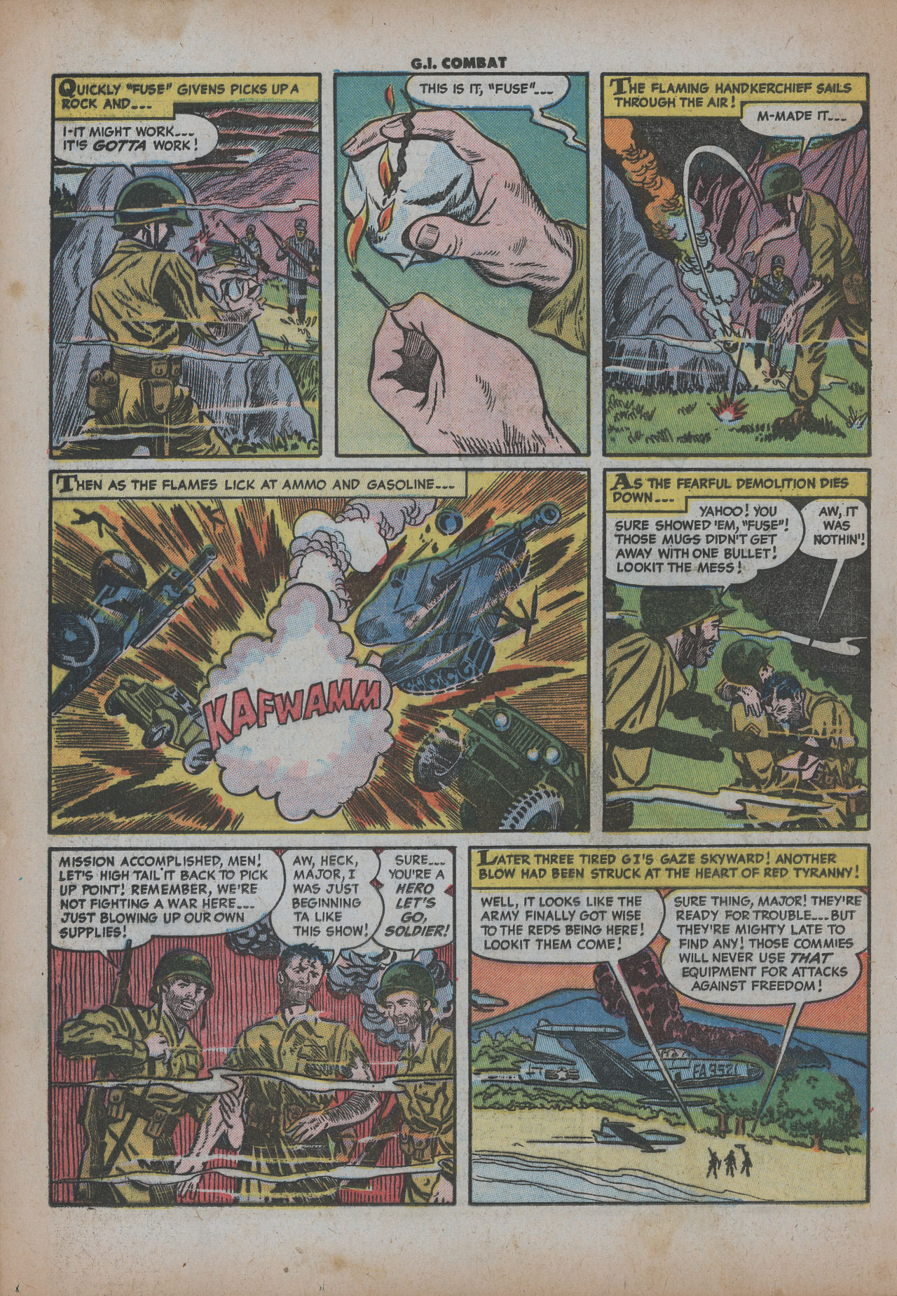 Read online G.I. Combat (1952) comic -  Issue #24 - 25