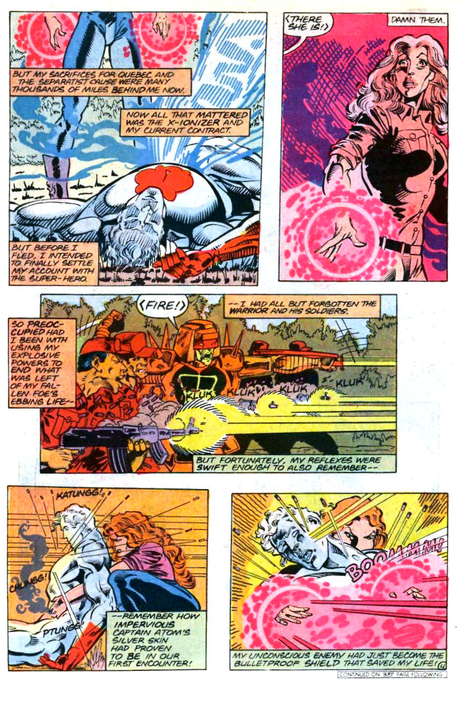 Read online Captain Atom (1987) comic -  Issue #8 - 5
