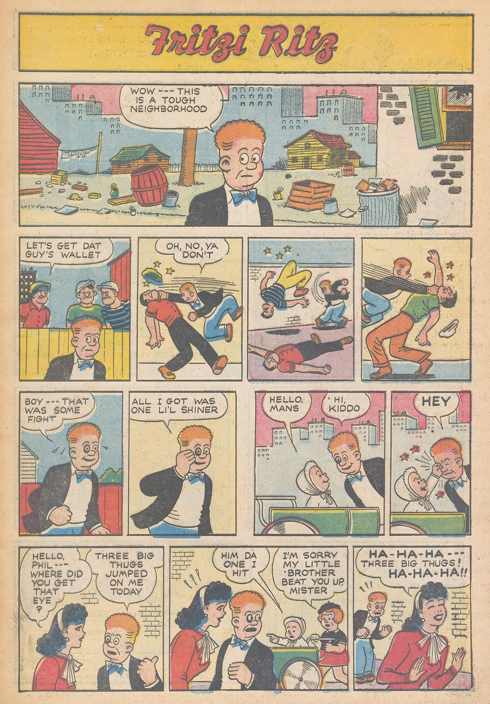 Read online Fritzi Ritz (1953) comic -  Issue #48 - 3