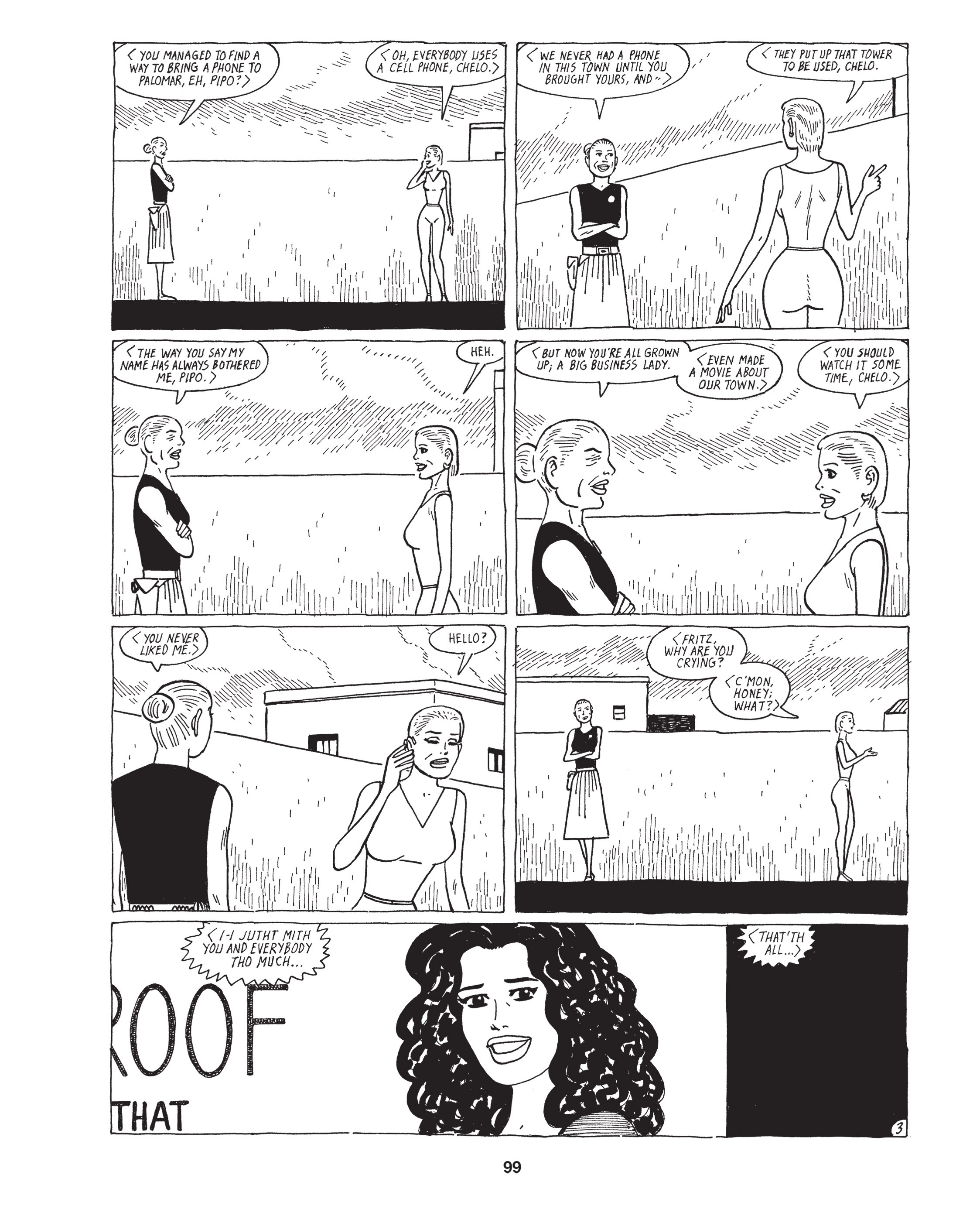 Read online Love and Rockets: New Stories comic -  Issue #5 - 100