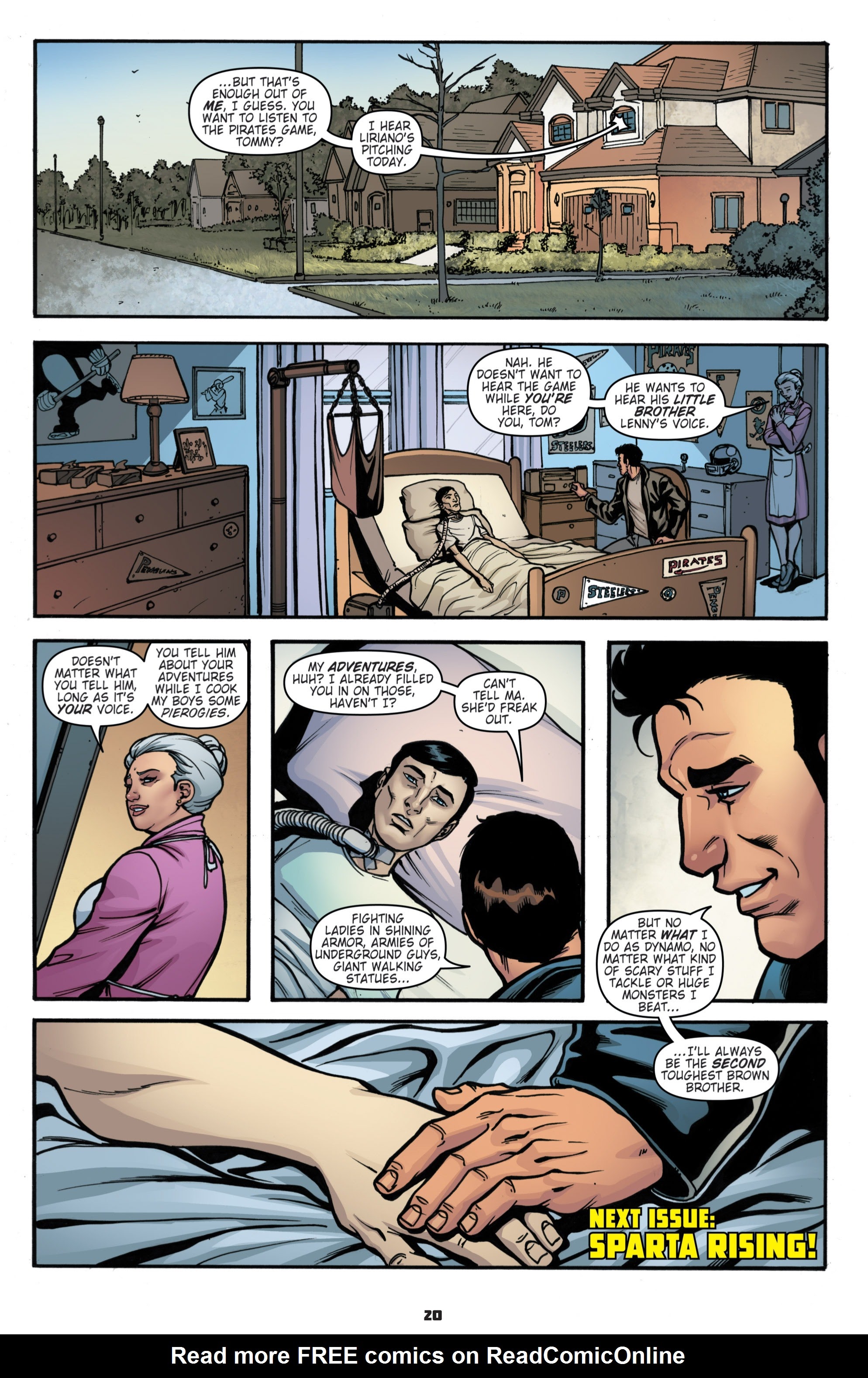 Read online T.H.U.N.D.E.R. Agents (2013) comic -  Issue #4 - 22