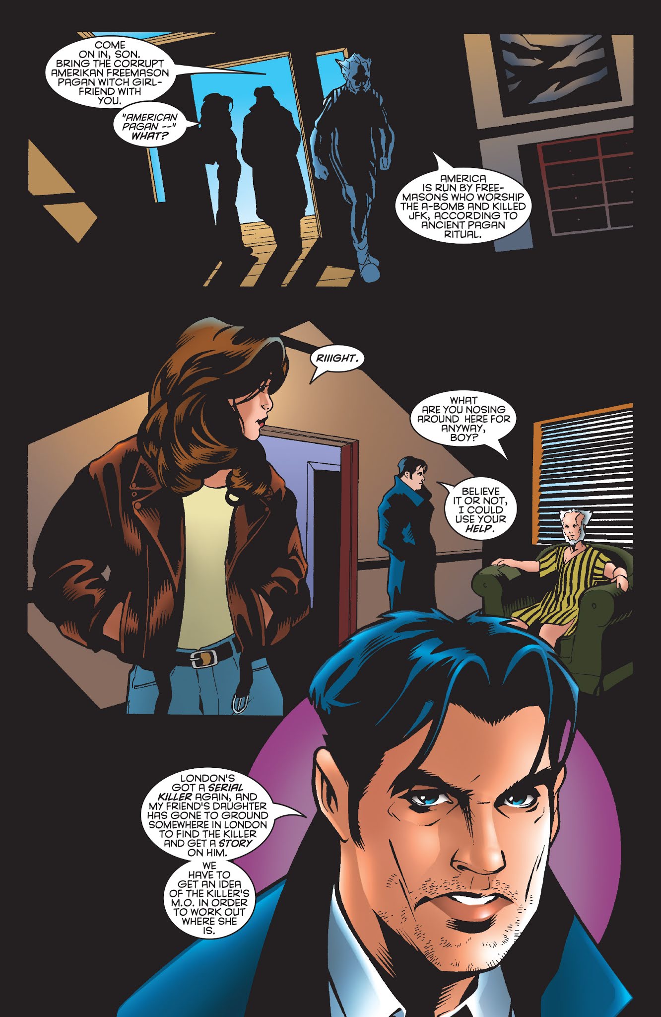 Read online Excalibur Visionaries: Warren Ellis comic -  Issue # TPB 3 (Part 3) - 22