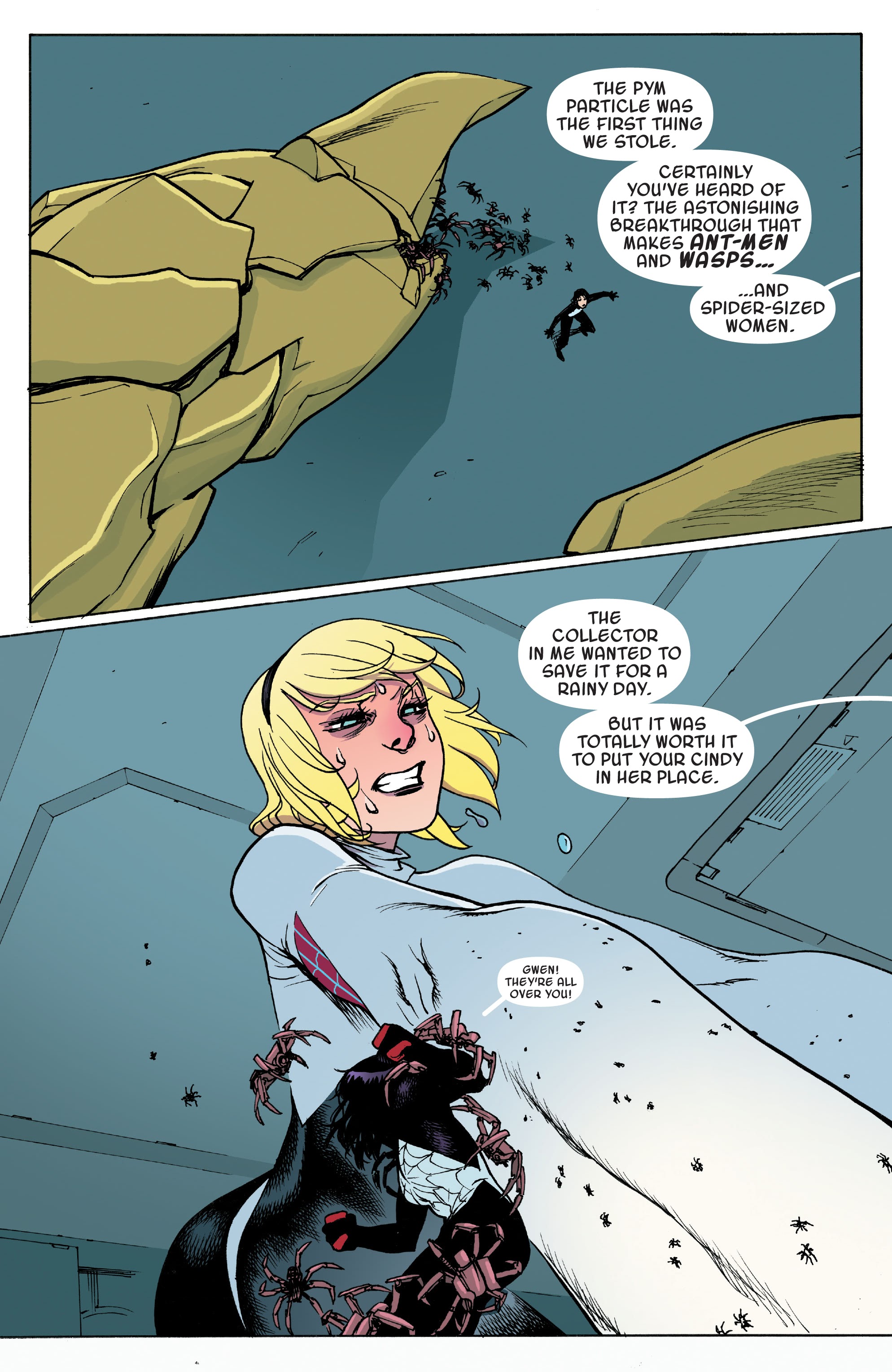 Read online Silk: Out of the Spider-Verse comic -  Issue # TPB 2 (Part 3) - 29