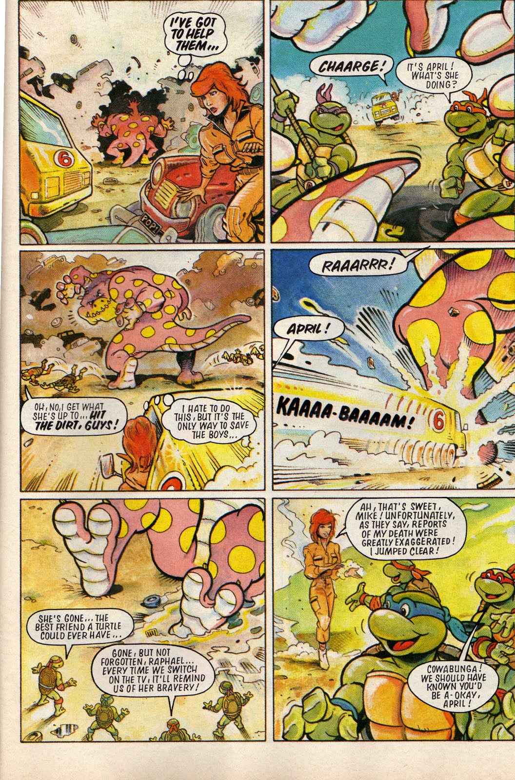 Teenage Mutant Hero Turtles Adventures issue 25 - Page 21