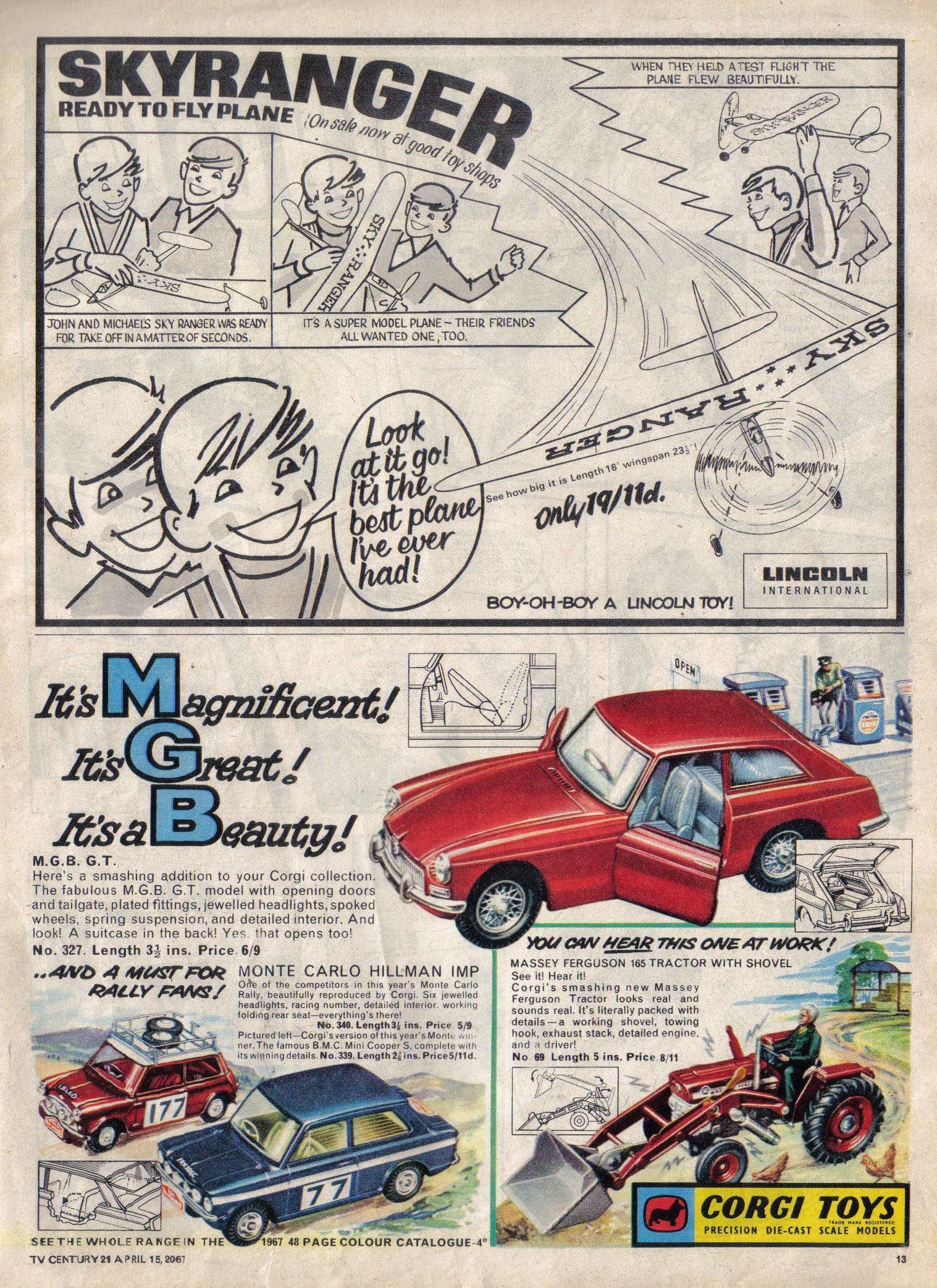 Read online TV Century 21 (TV 21) comic -  Issue #117 - 12
