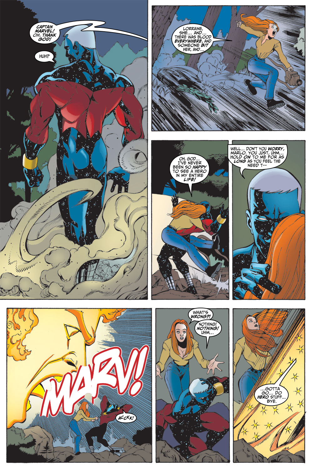 Read online Captain Marvel (1999) comic -  Issue #3 - 7