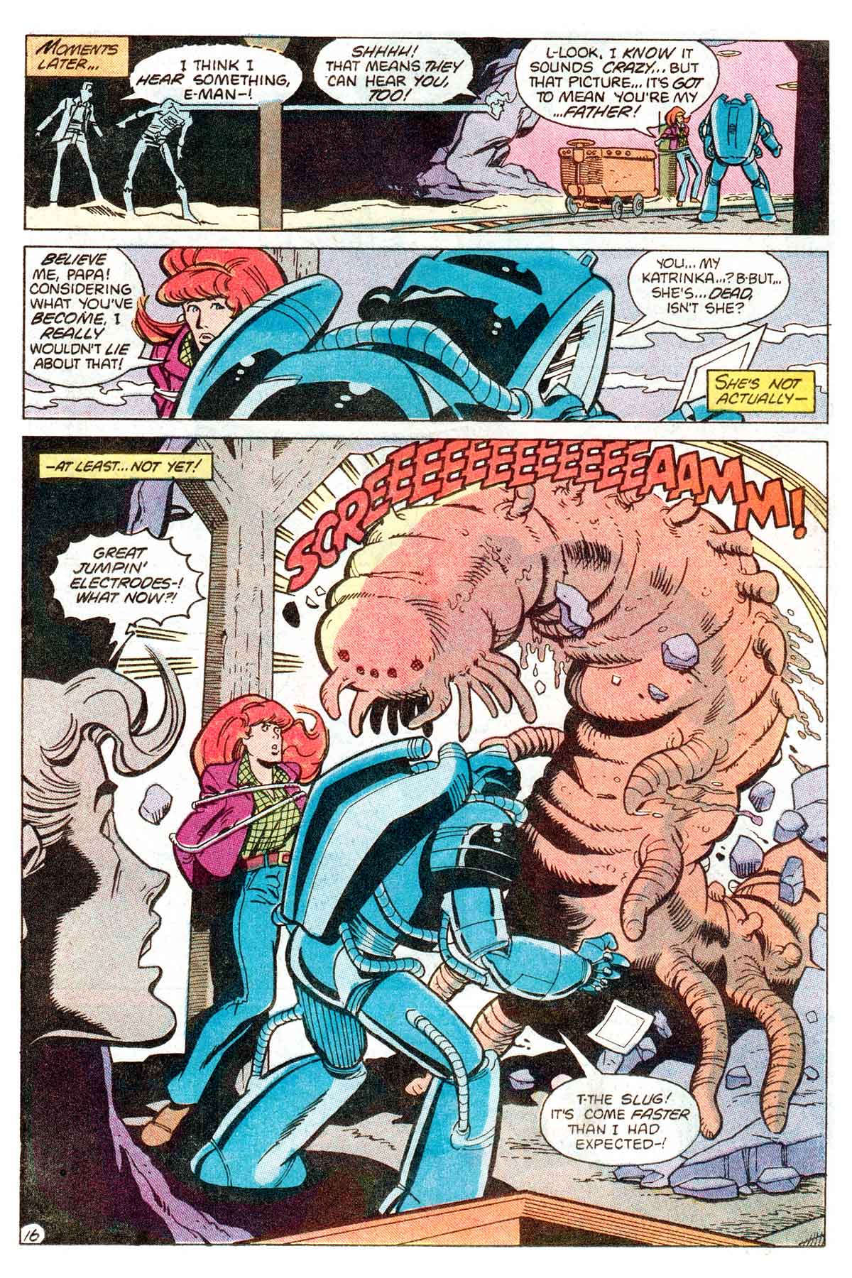 Read online E-Man (1983) comic -  Issue #11 - 18