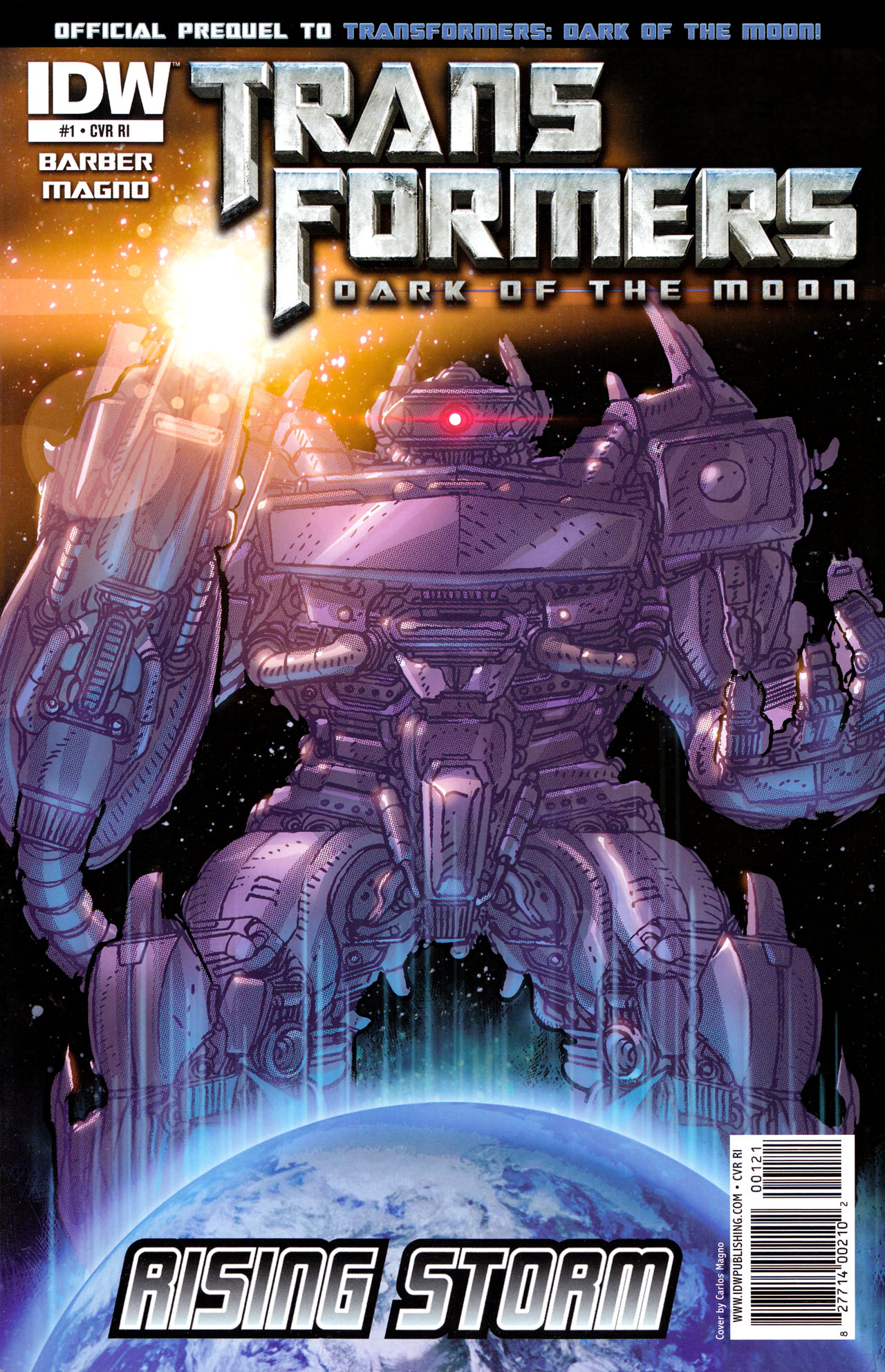 Read online Transformers: Dark of the Moon Rising Storm comic -  Issue #1 - 2