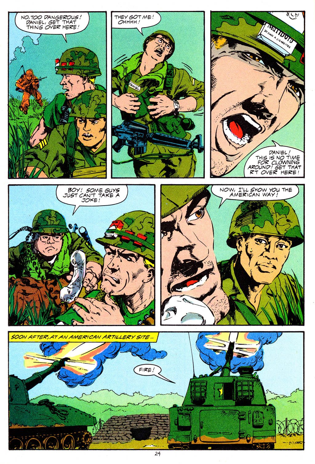 Read online The 'Nam comic -  Issue #20 - 26
