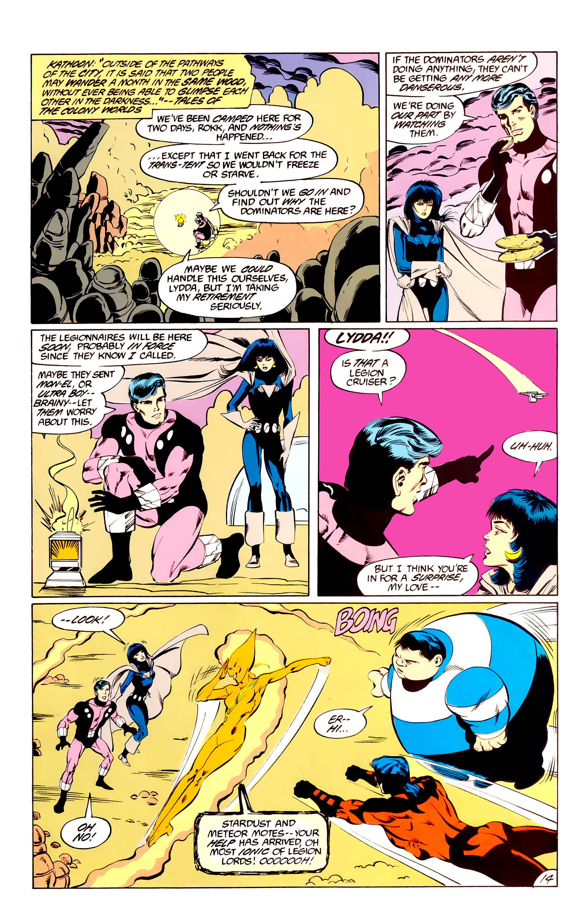 Legion of Super-Heroes (1984) _Annual_3 Page 14