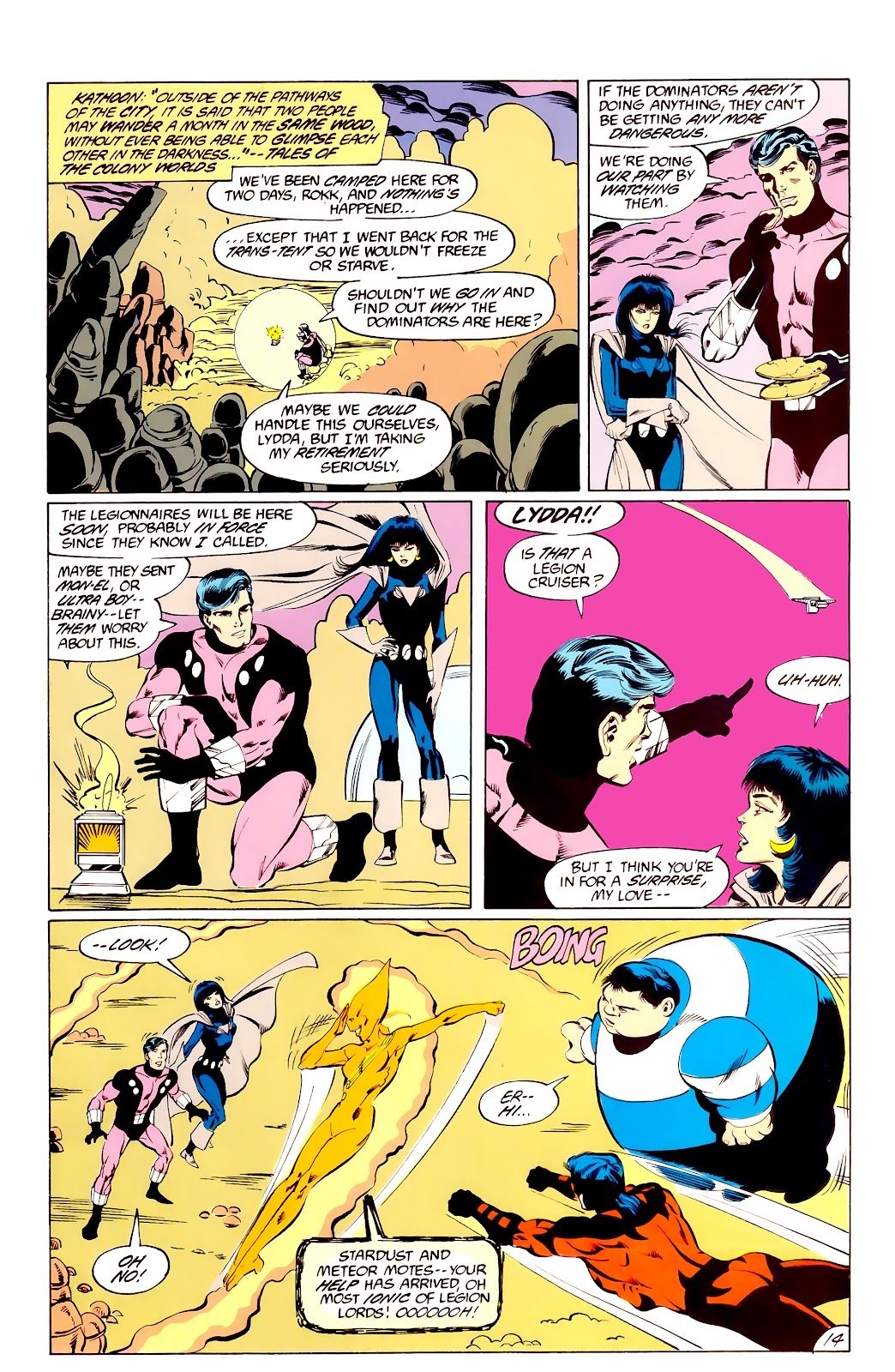 Legion of Super-Heroes (1984) issue Annual 3 - Page 15