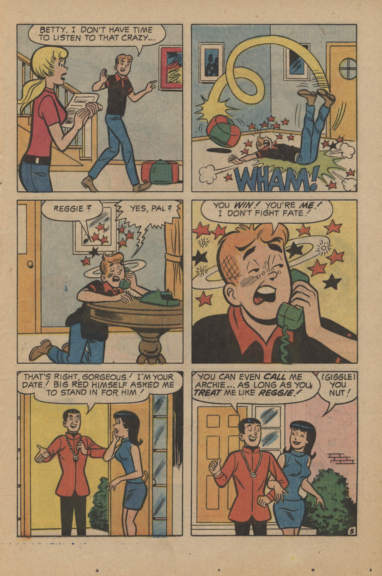 Read online Reggie and Me (1966) comic -  Issue #33 - 17