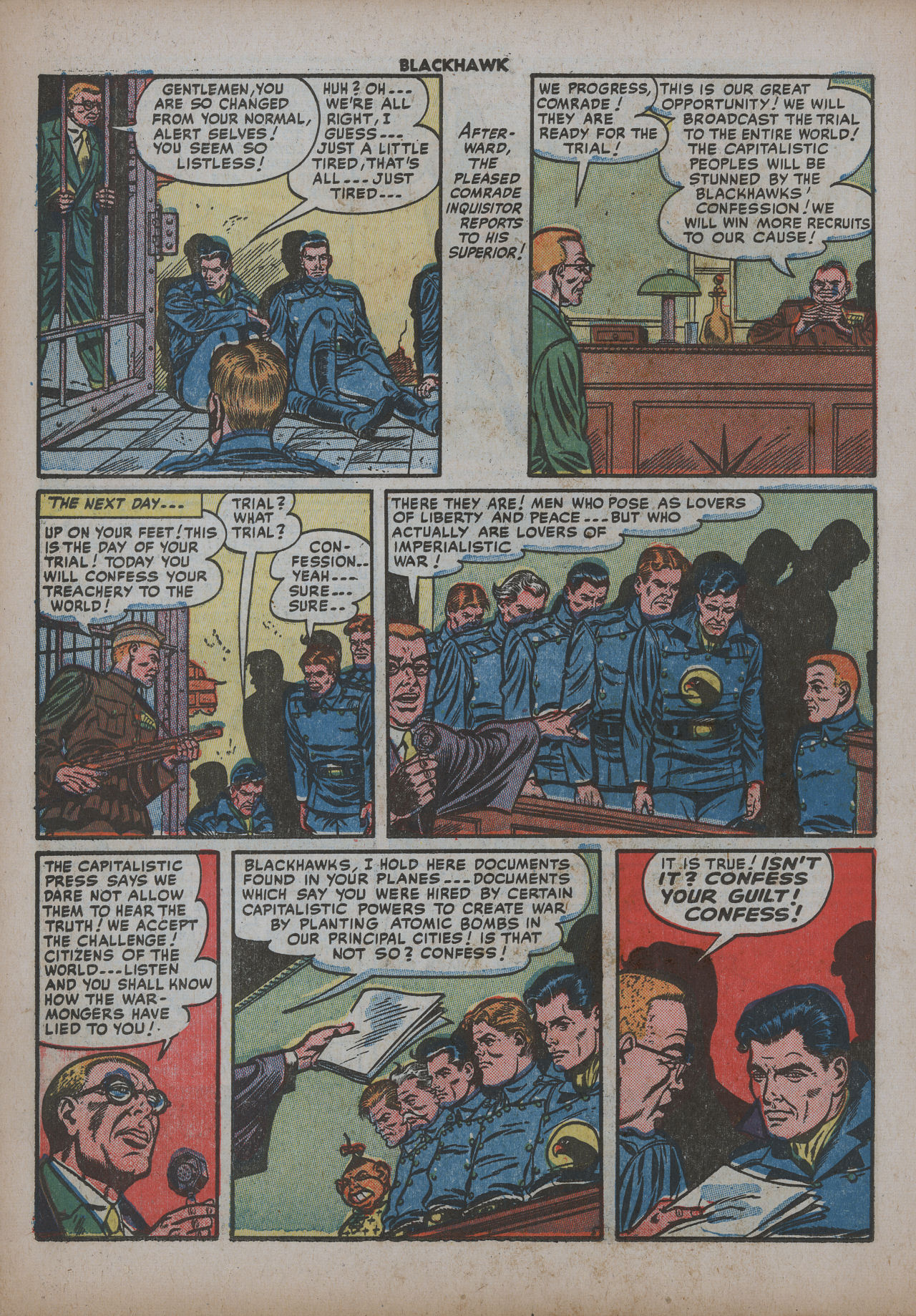 Read online Blackhawk (1957) comic -  Issue #48 - 23