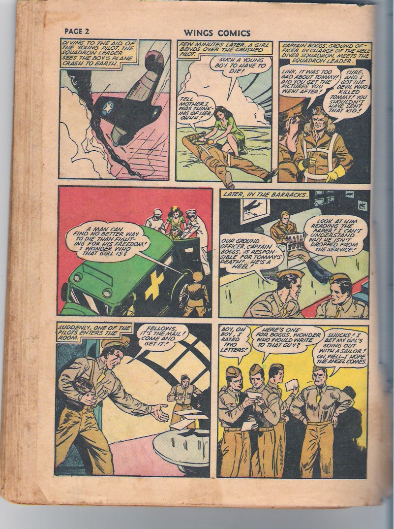 Read online Wings Comics comic -  Issue #27 - 4