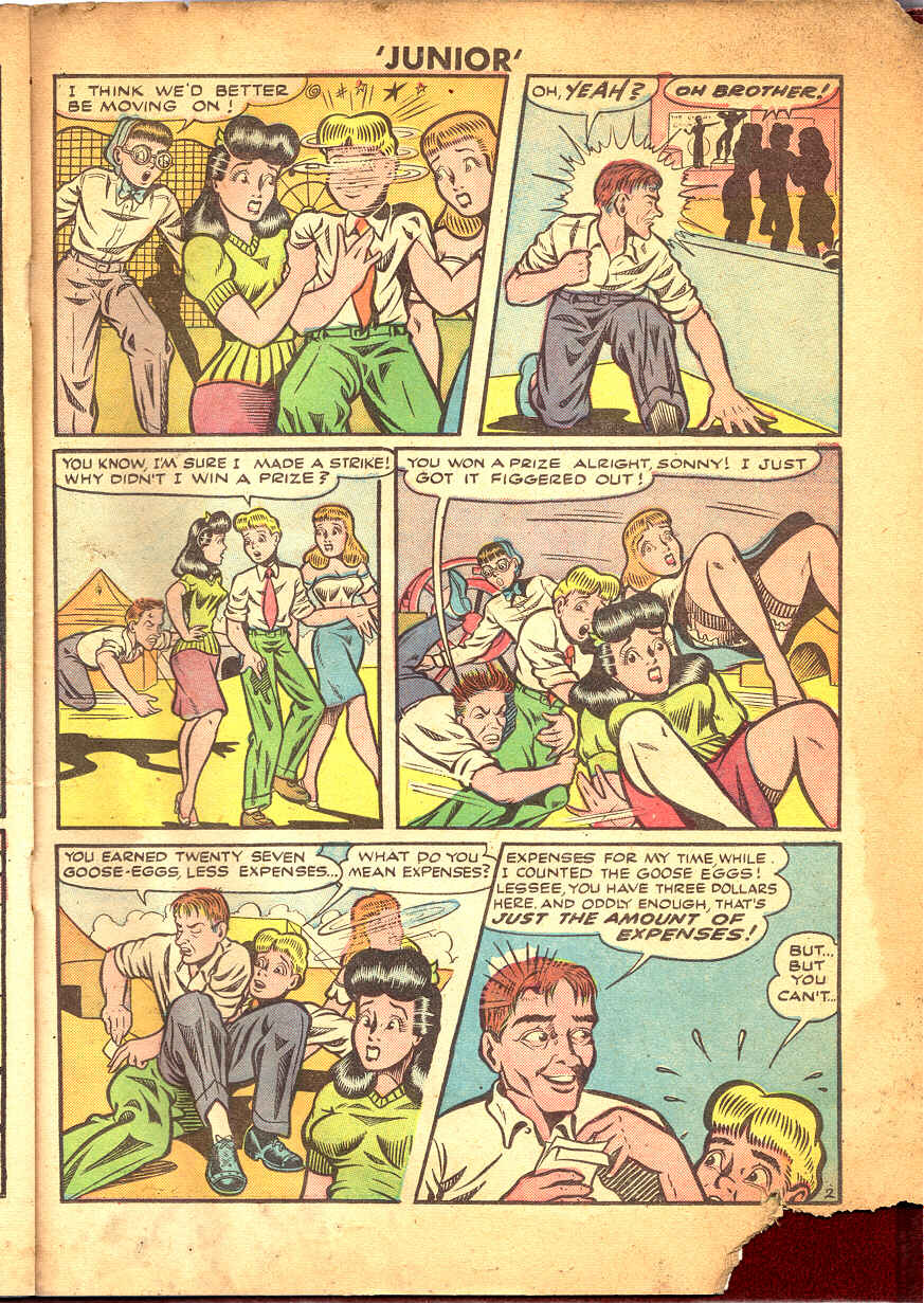 Read online Junior (1947) comic -  Issue #16 - 21