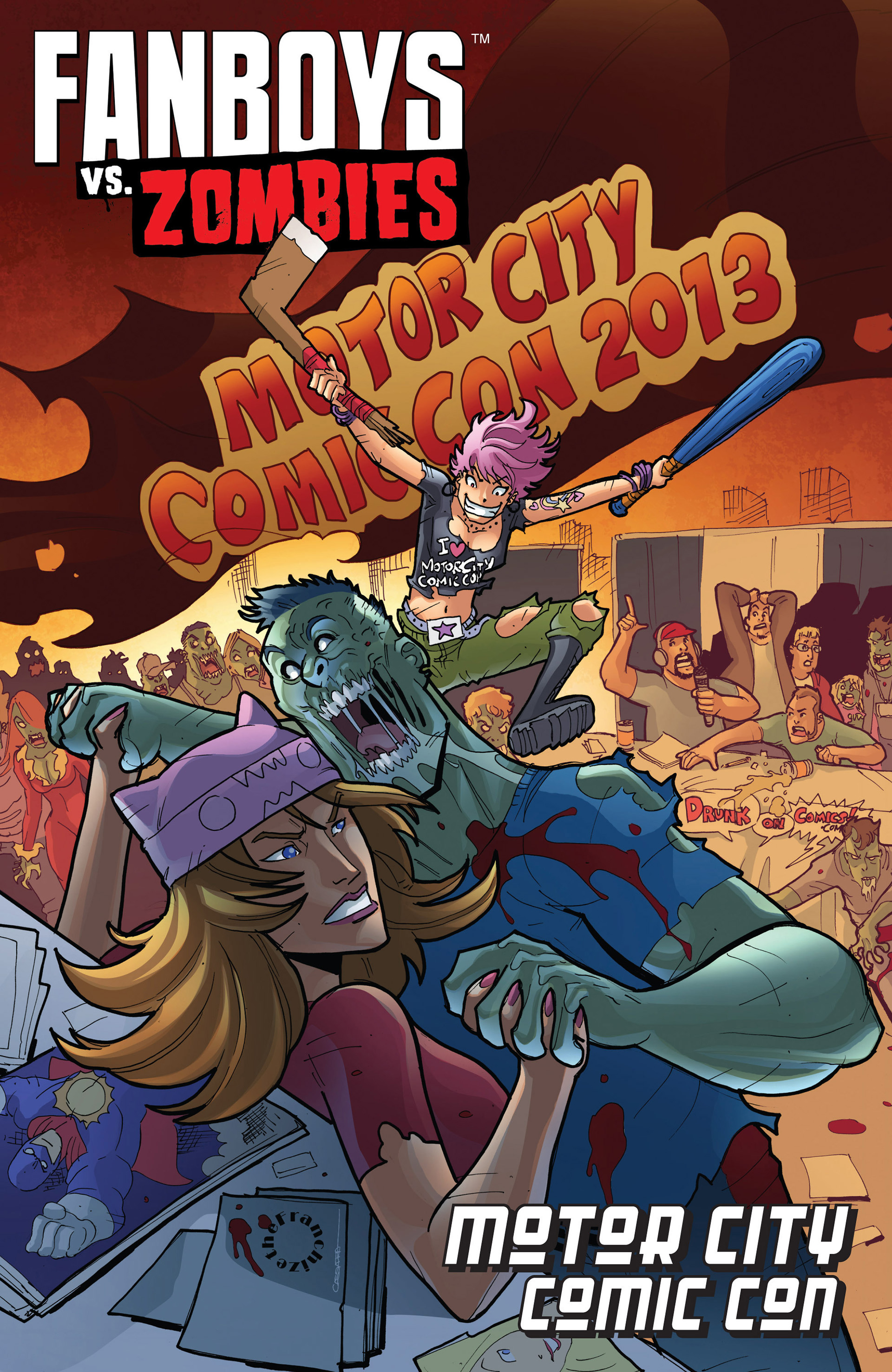 Read online Fanboys vs. Zombies comic -  Issue #14 - 2