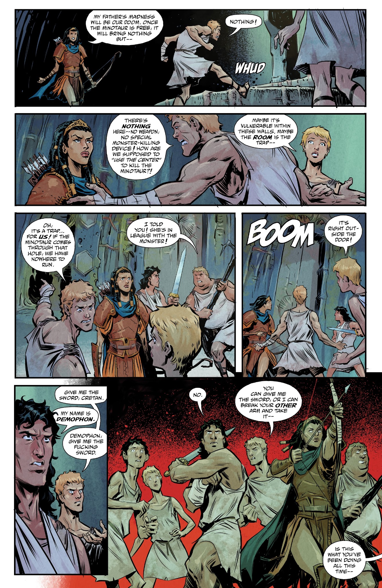 Read online Kill the Minotaur comic -  Issue #4 - 8