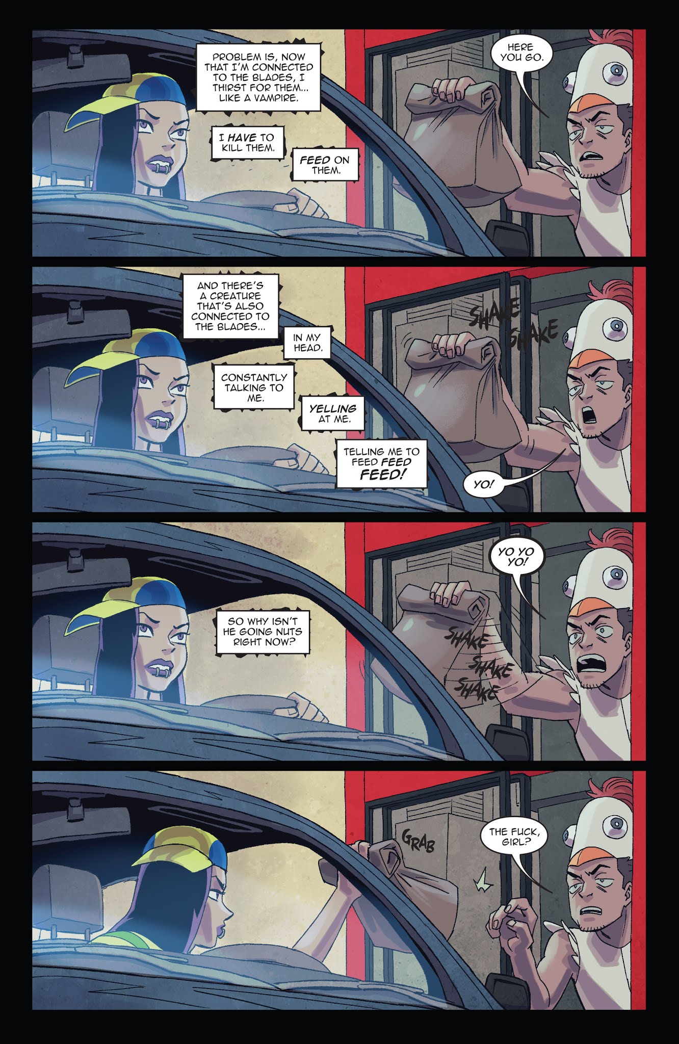 Read online Vampblade Season 3 comic -  Issue #7 - 6