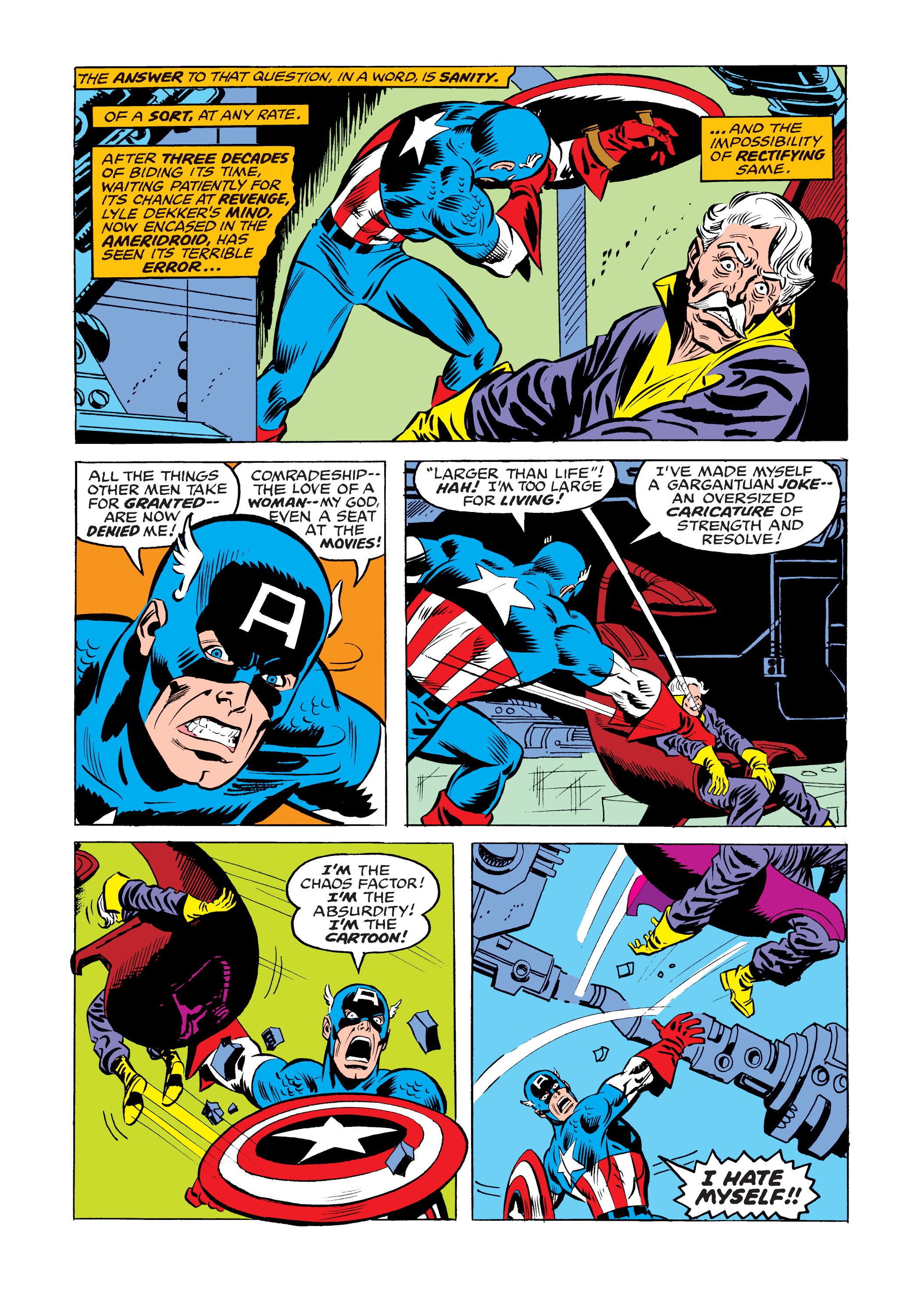 Read online Marvel Masterworks: Captain America comic -  Issue # TPB 12 (Part 2) - 7