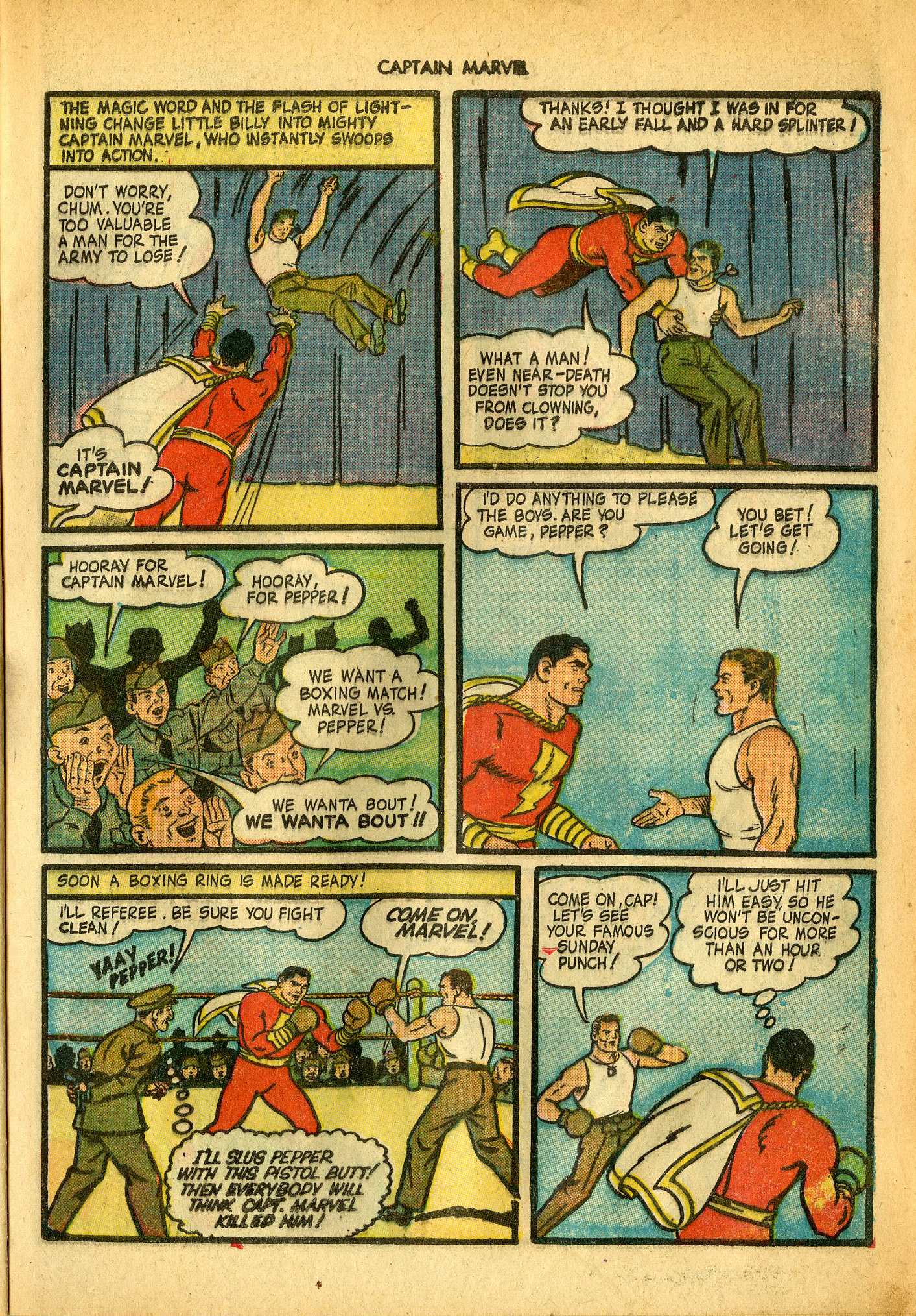 Read online Captain Marvel Adventures comic -  Issue #35 - 9