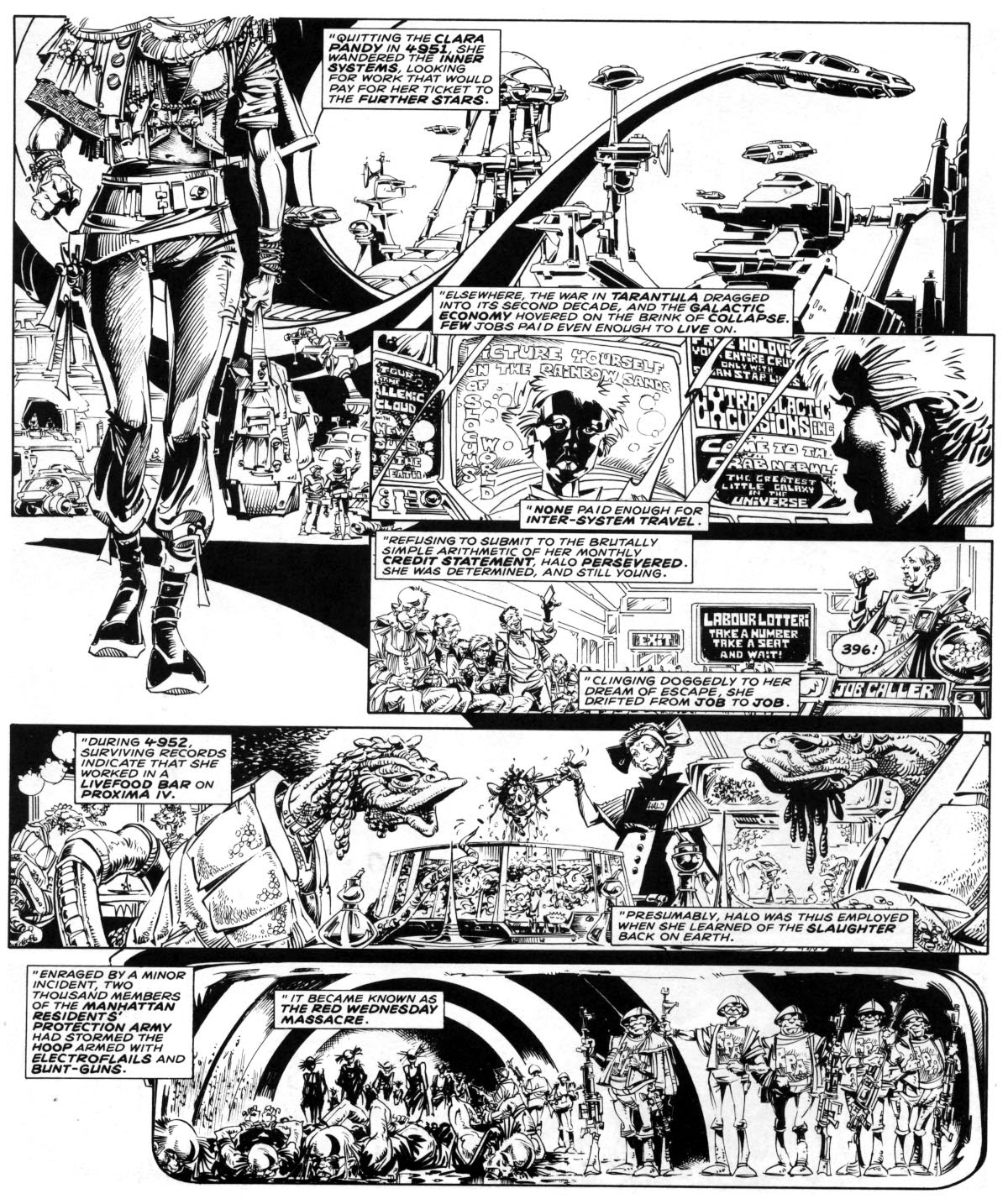 Read online The Ballad of Halo Jones (1986) comic -  Issue #3 - 8