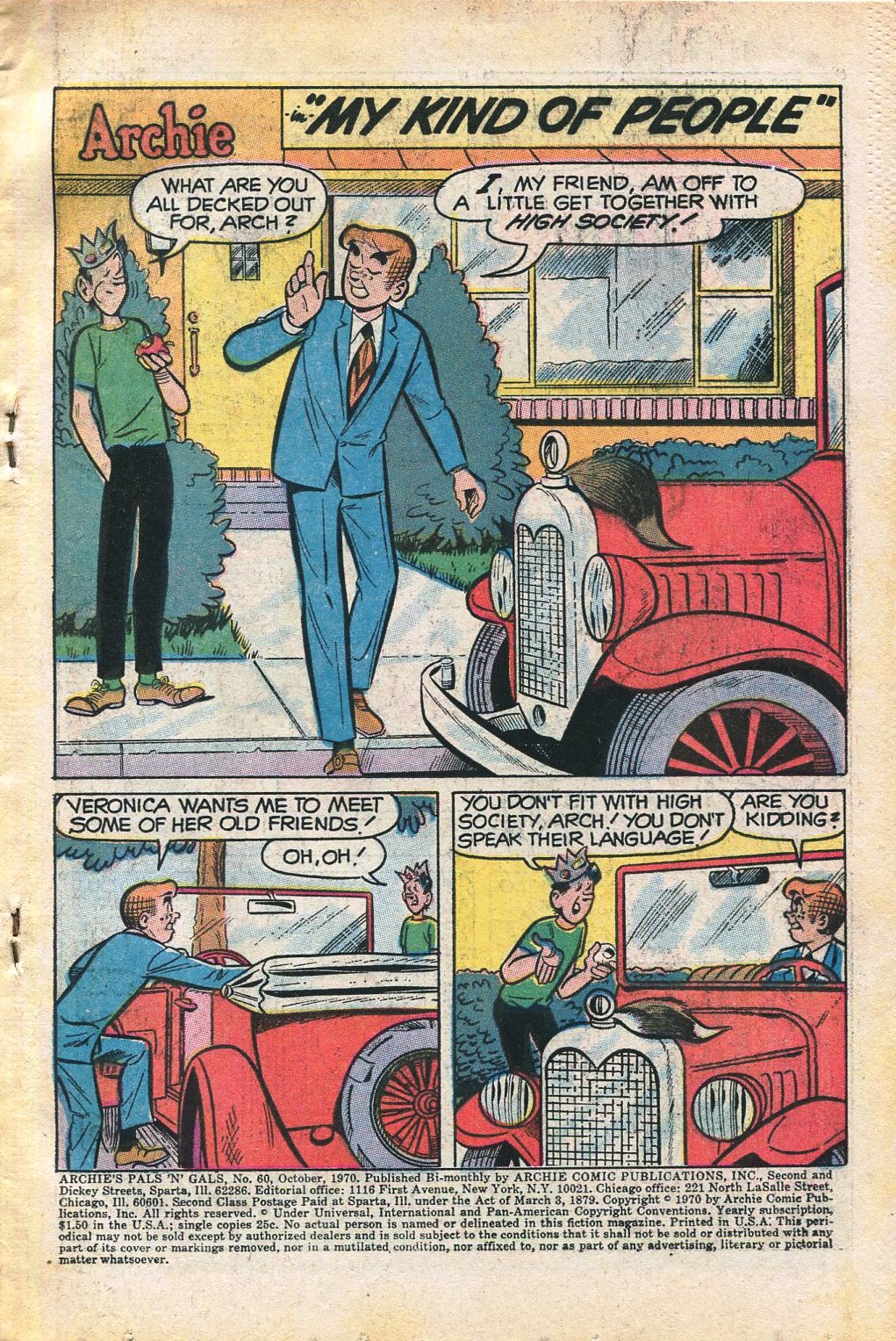 Read online Archie's Pals 'N' Gals (1952) comic -  Issue #60 - 3
