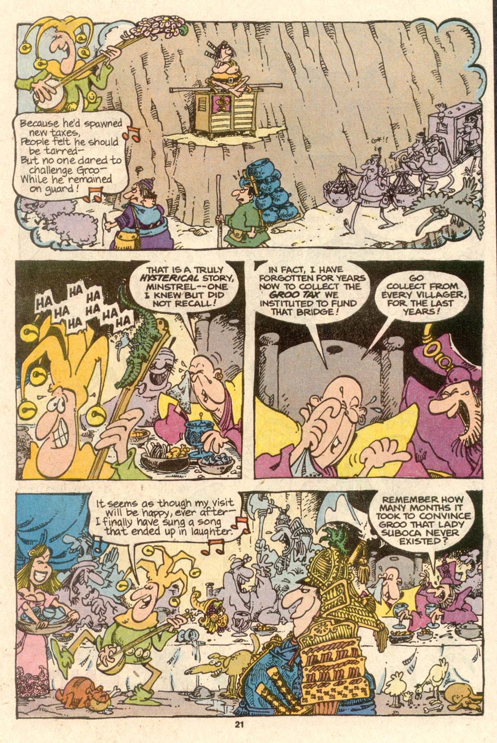 Read online Sergio Aragonés Groo the Wanderer comic -  Issue #56 - 21