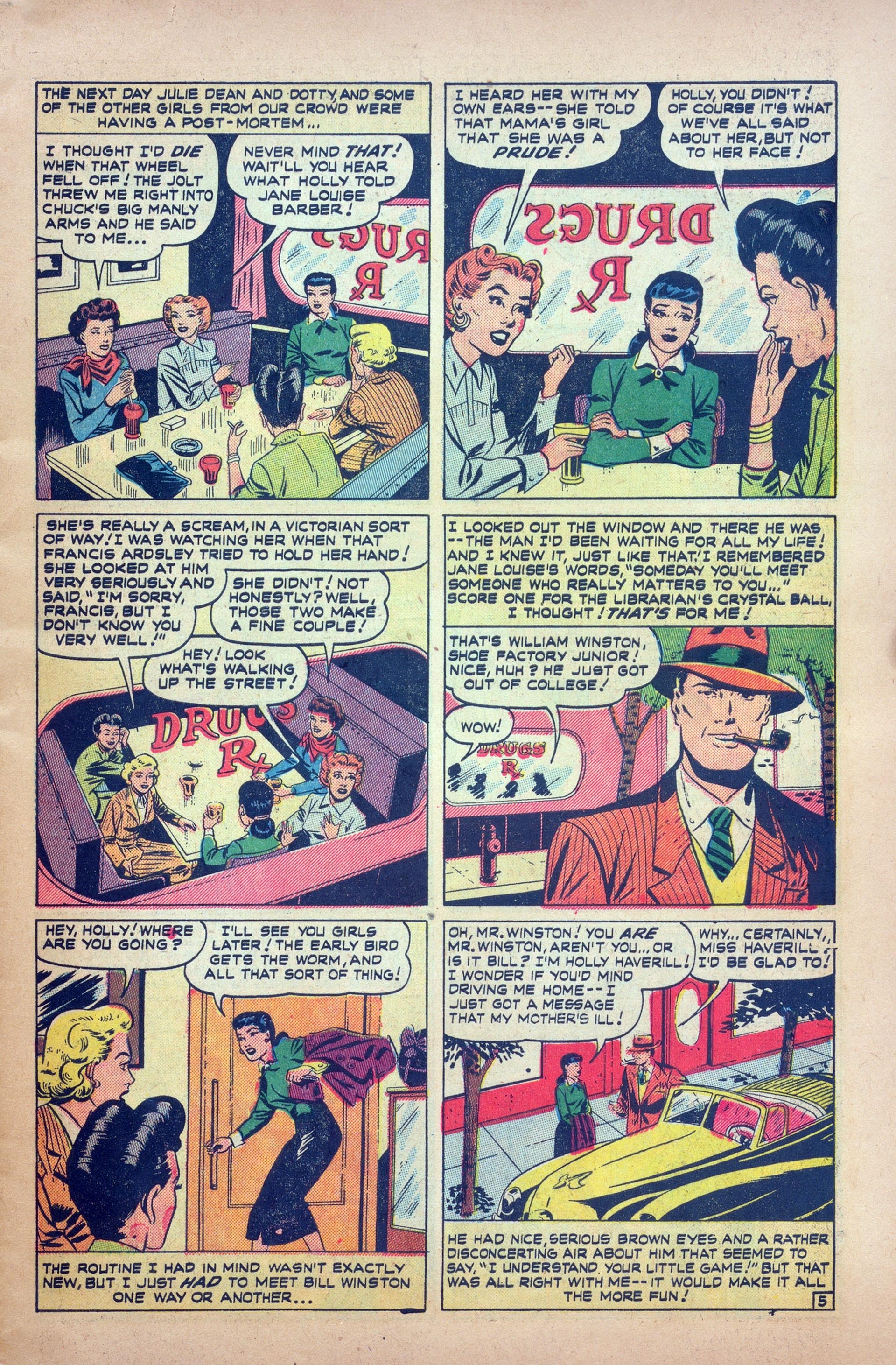 Read online Love Romances comic -  Issue #14 - 7