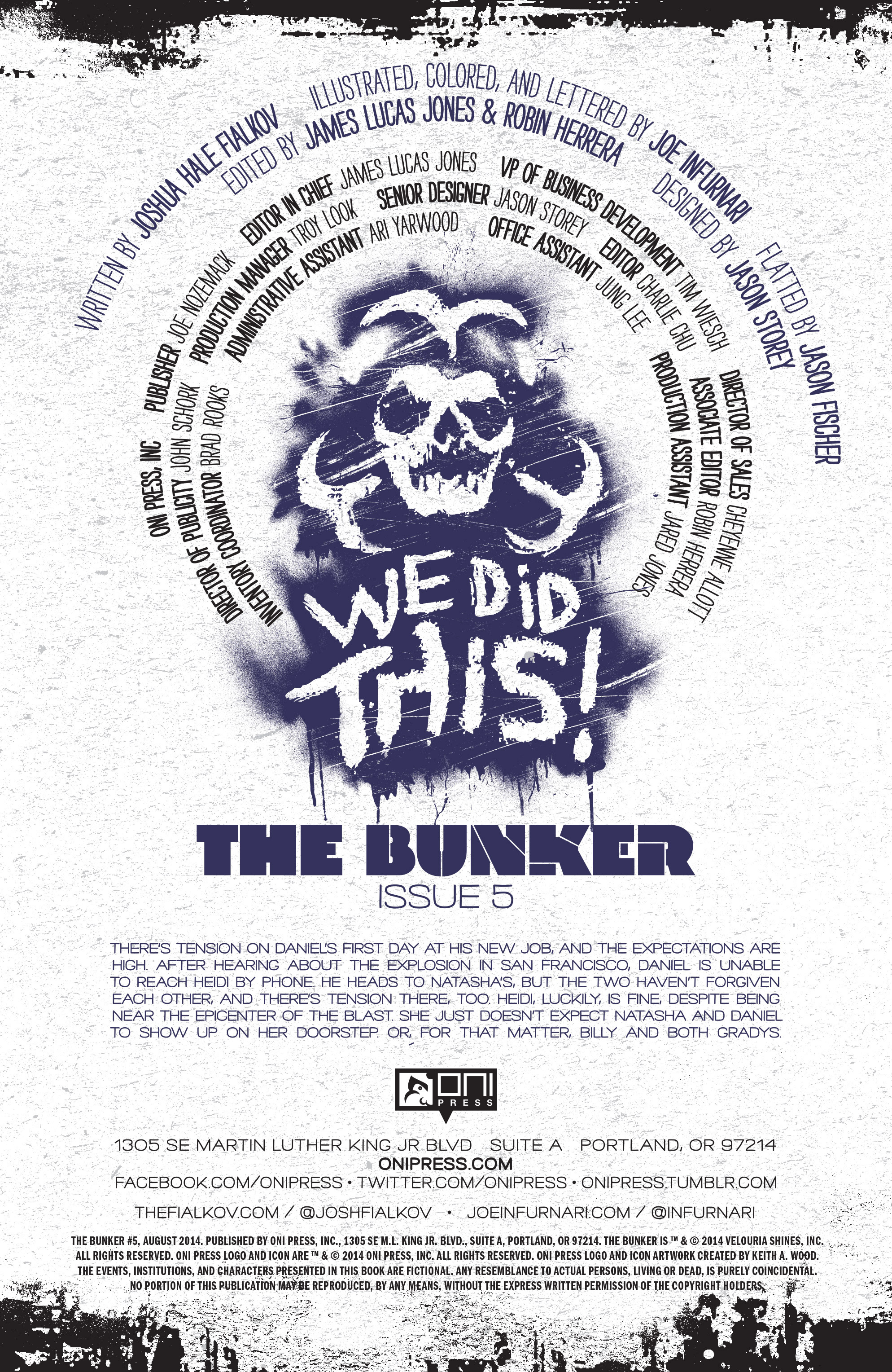 Read online The Bunker (2014) comic -  Issue #5 - 2